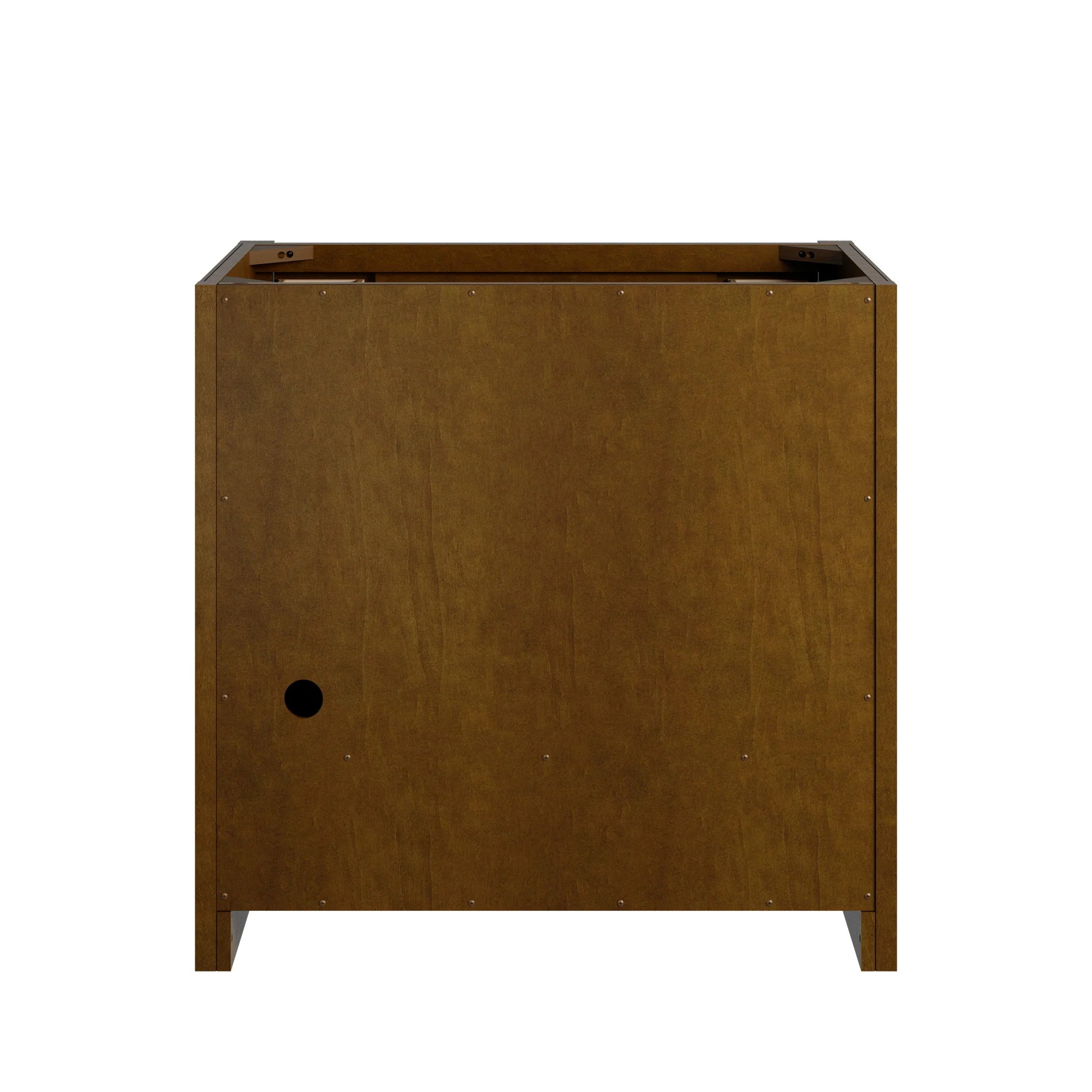 36" Bellshire Single Vanity in Honey Oak by James Martin Vanities-Parisien Bleu Silestone 8