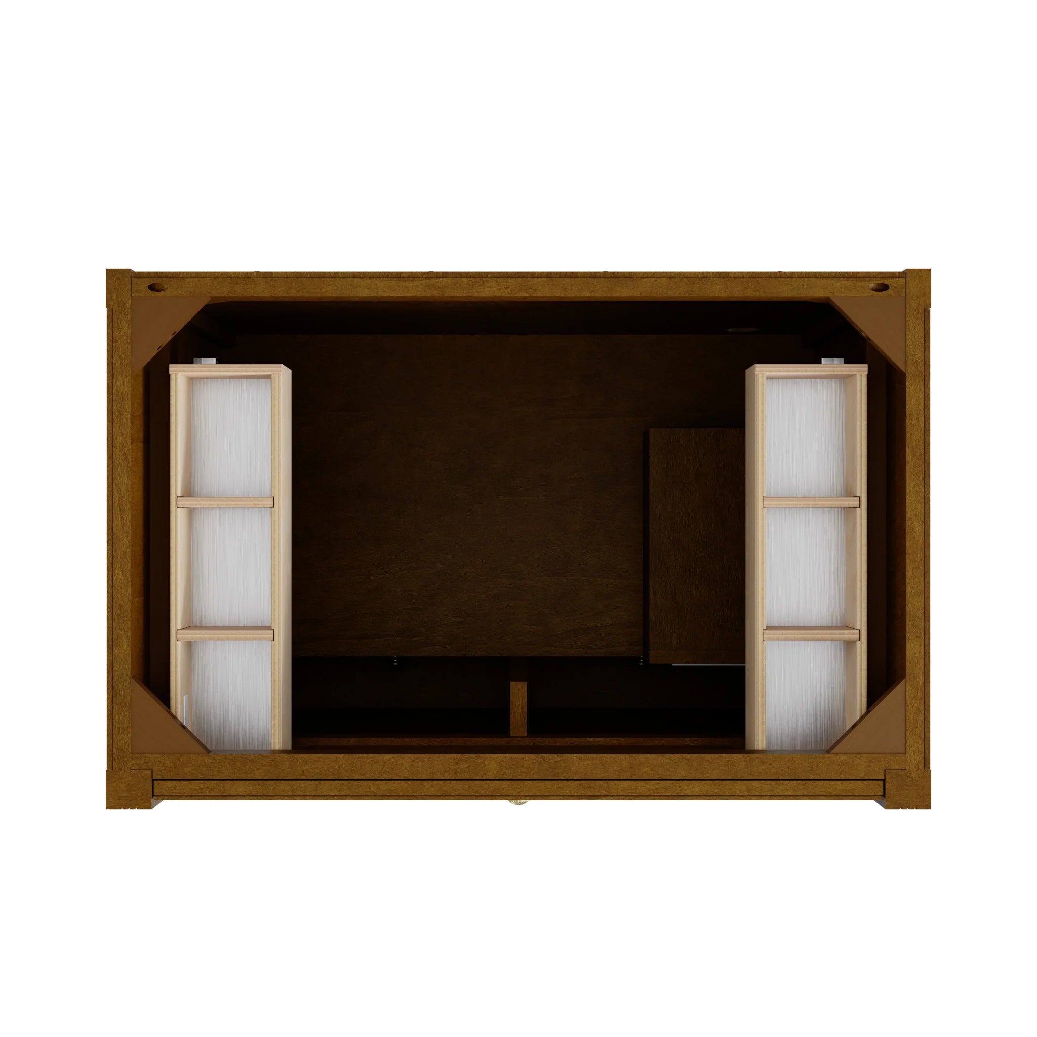 36" Bellshire Single Vanity in Honey Oak by James Martin Vanities-Phantome Eclos 4