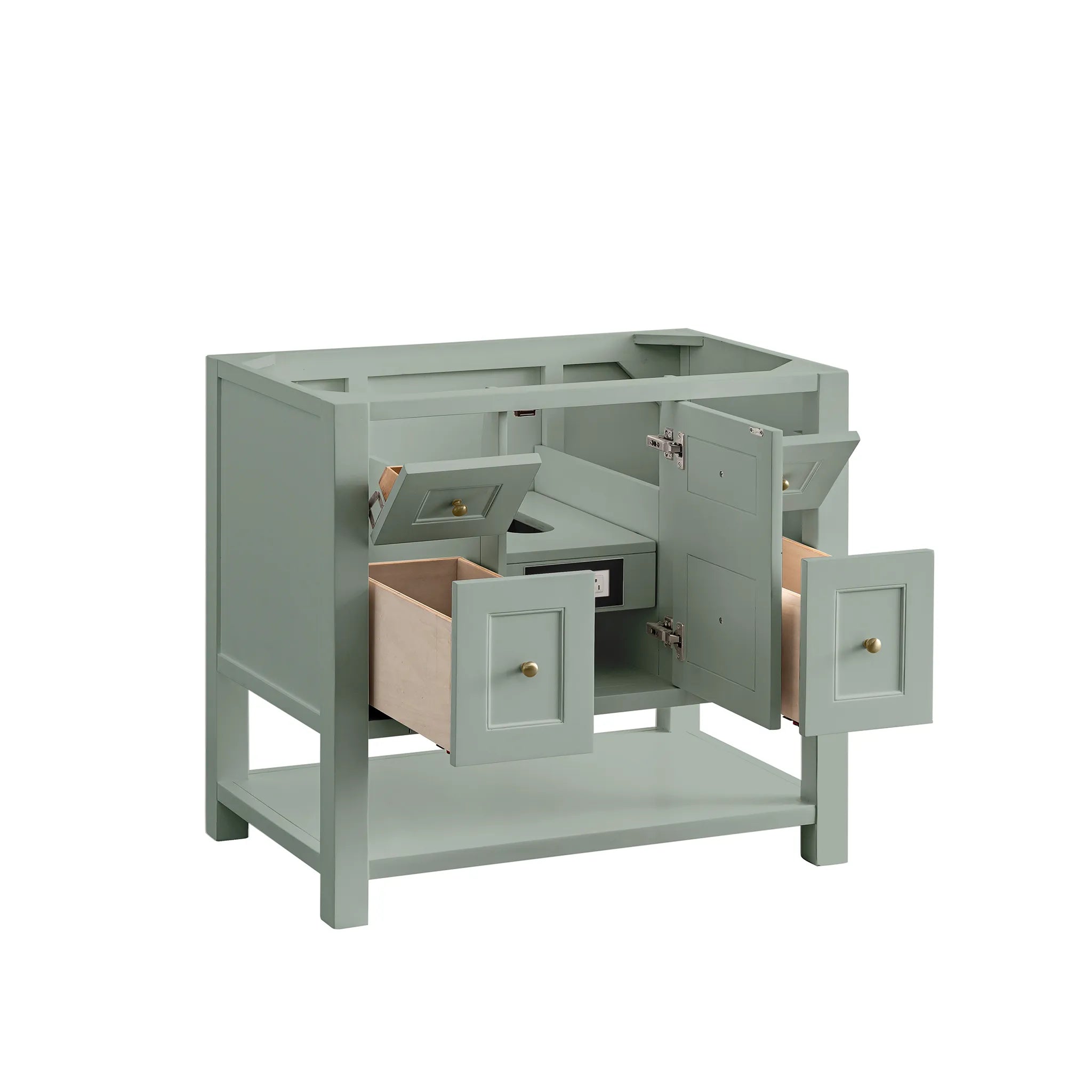 36" Breckenridge Single Vanity in Smokey Celadon-Cabinet Only-Not Available image 5