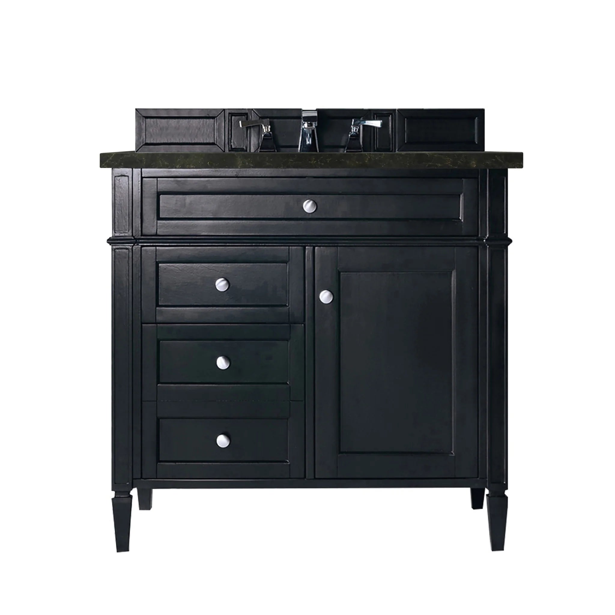36-brittany-single-vanity-in-black-onyx-by-james-martin-vanities-phantome-eclos-zero-silica image