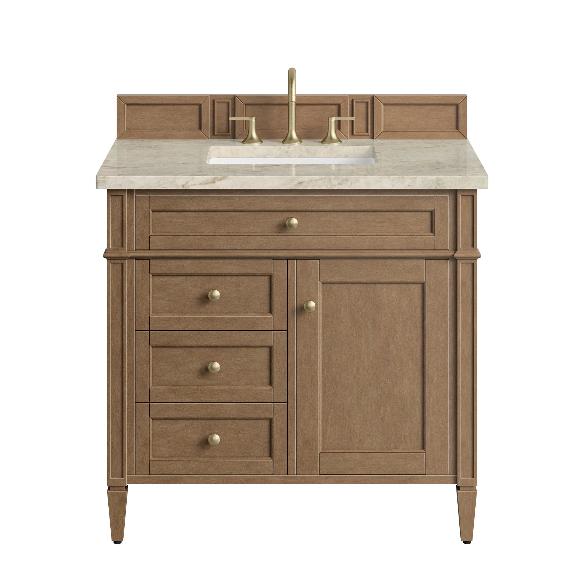 36" Brittany Single Vanity in Pecan by James Martin Vanities-Tajnar Eclos