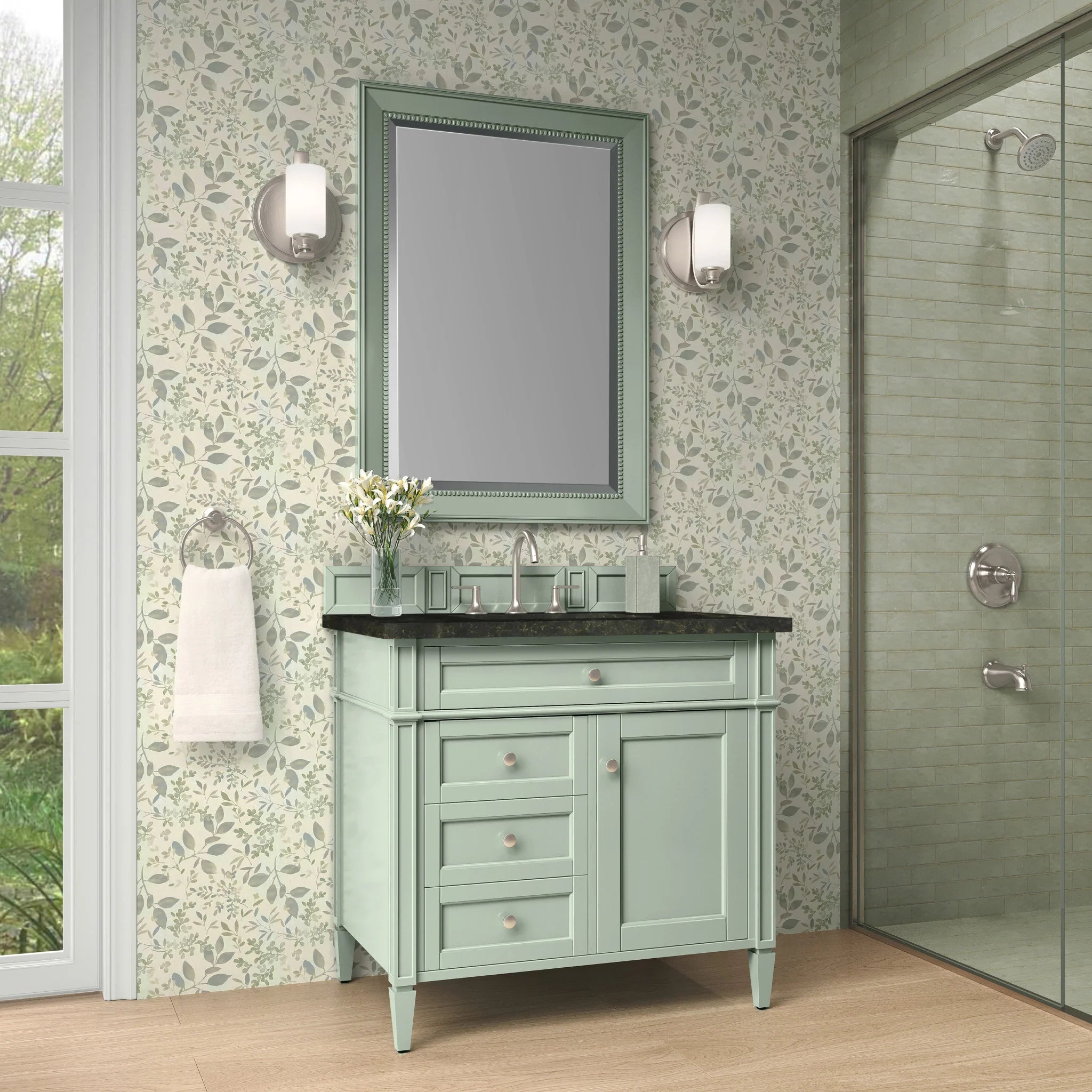 36-brittany-single-vanity-in-sage-green-by-james-martin-vanities-phantome-eclos-zero-silica image 2