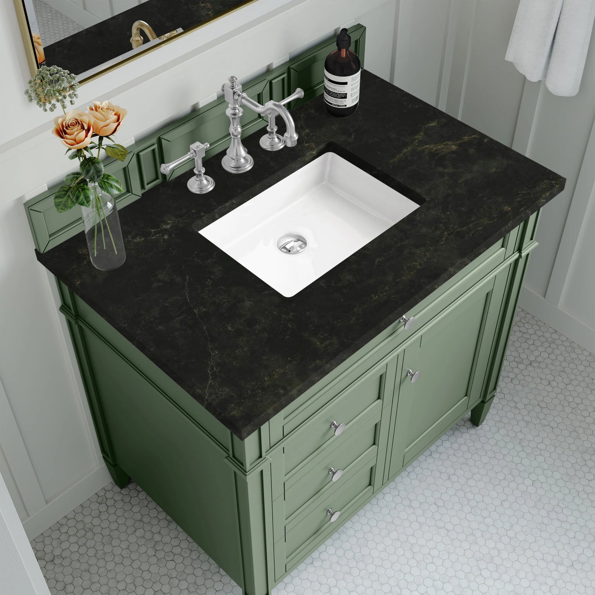 36-brittany-single-vanity-in-smokey-celadon-by-james-martin-vanities-phantome-eclos-zero-silica image 5