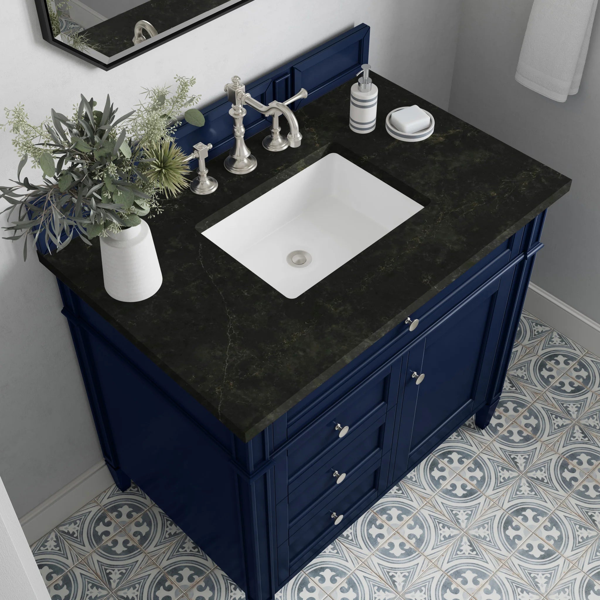 36-brittany-single-vanity-in-victory-blue-by-james-martin-vanities-phantome-eclos-zero-silica image 4