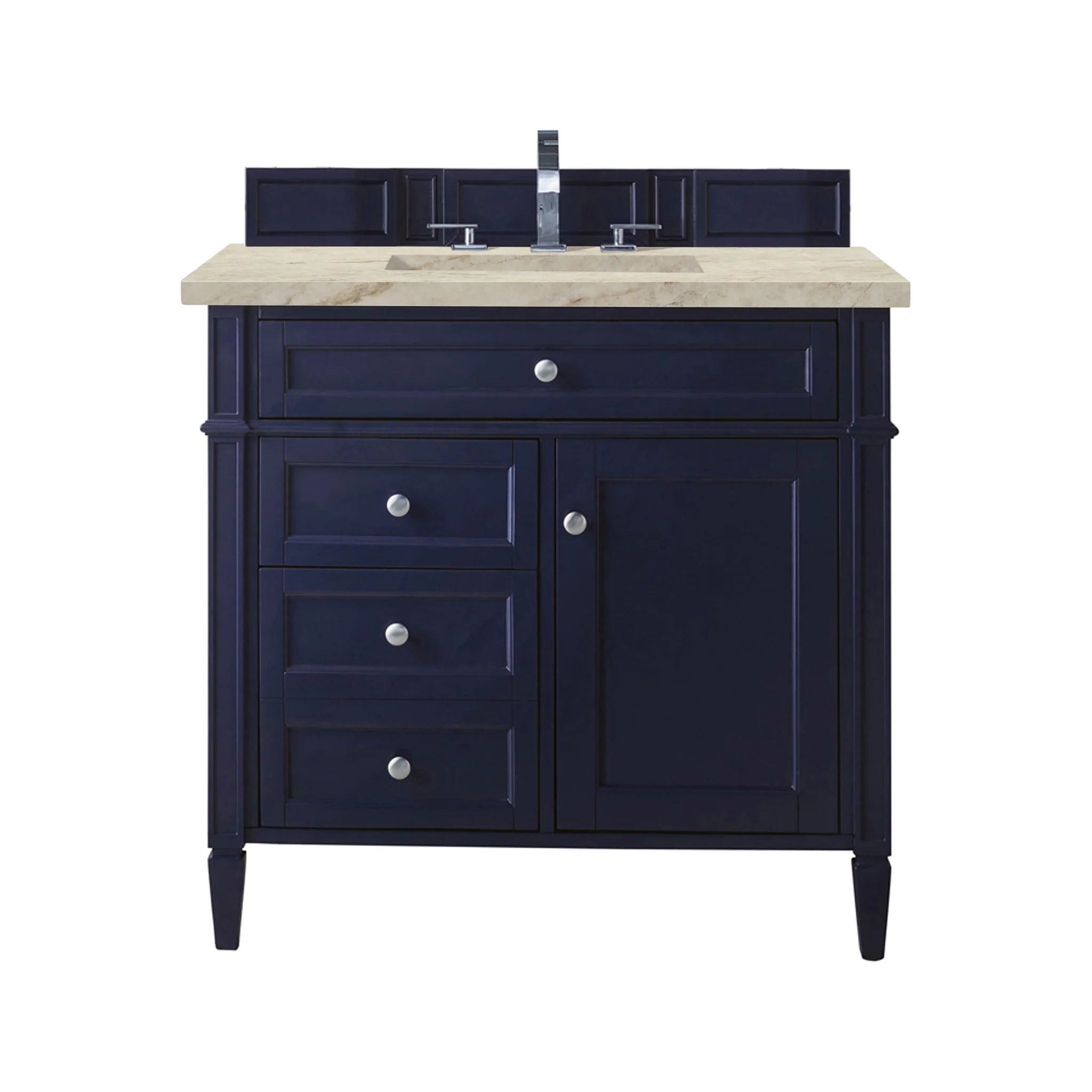 36-brittany-single-vanity-in-victory-blue-by-james-martin-vanities-tajnar-eclos-zero-silica image