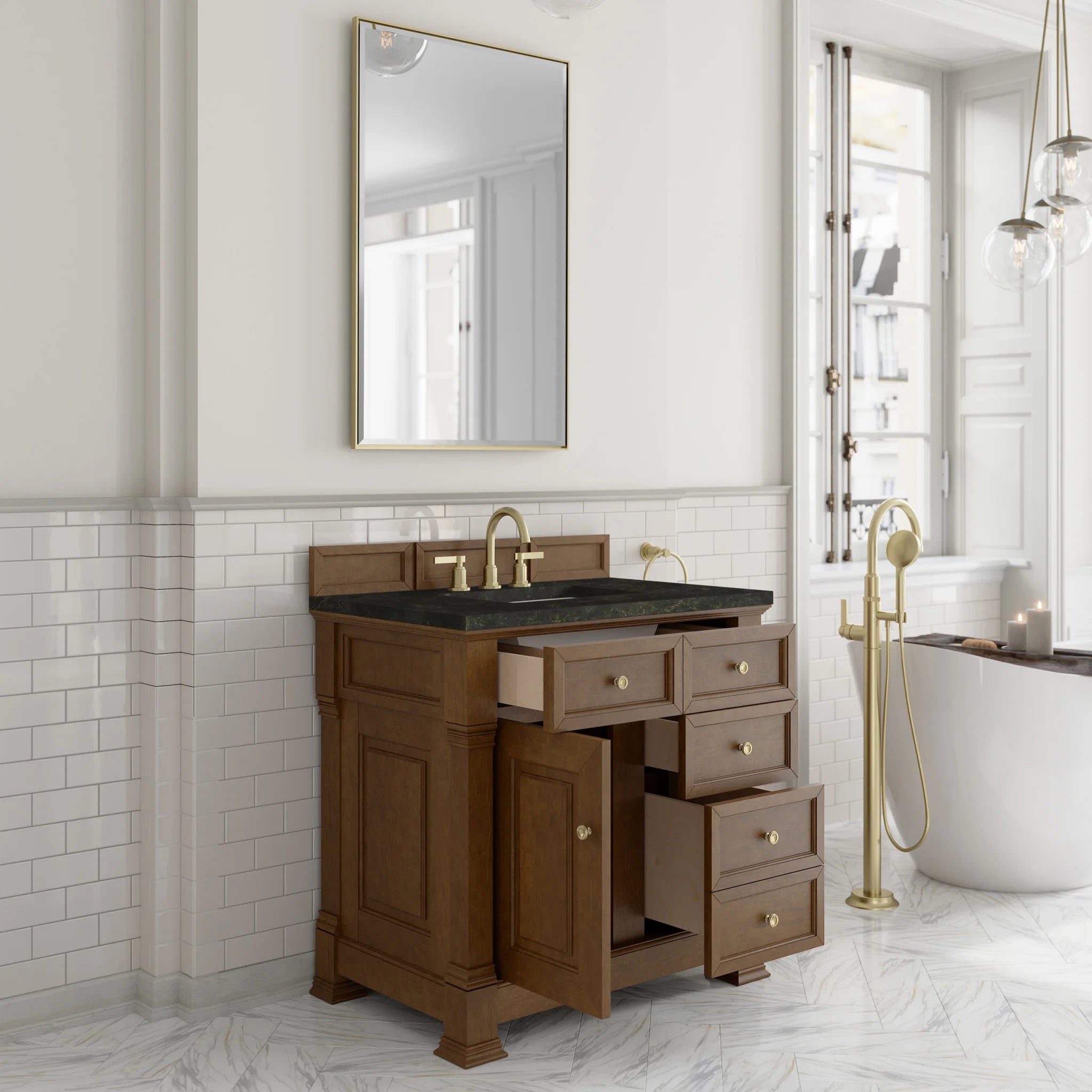 36-brookfield-single-vanity-in-honey-oak-by-james-martin-vanities-phantome-eclos-zero-silica image 8