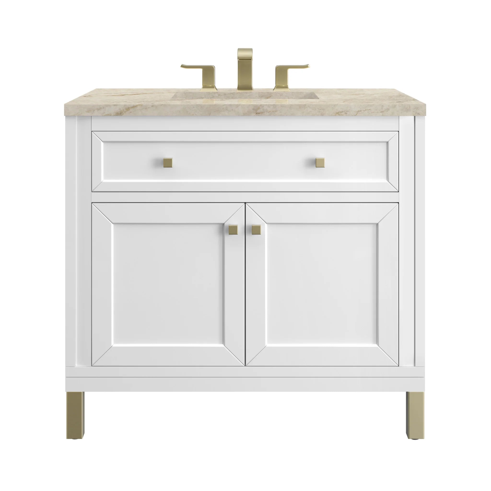 36-chicago-single-vanity-in-glossy-white-by-james-martin-vanities-tajnar-eclos-zero-silica image 1