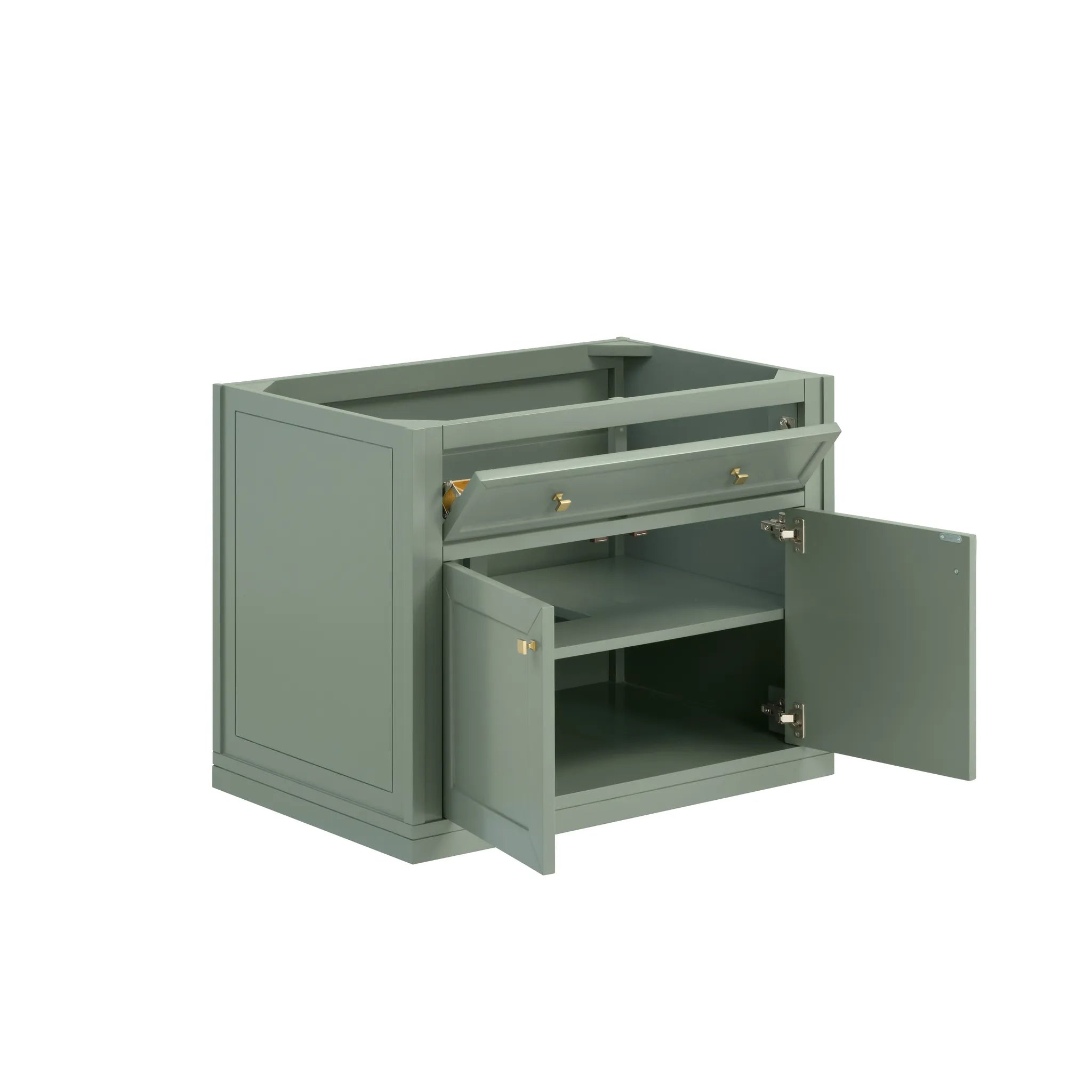 36" Chicago Single Vanity in Smokey Celadon-Cabinet Only-Not Available image 5