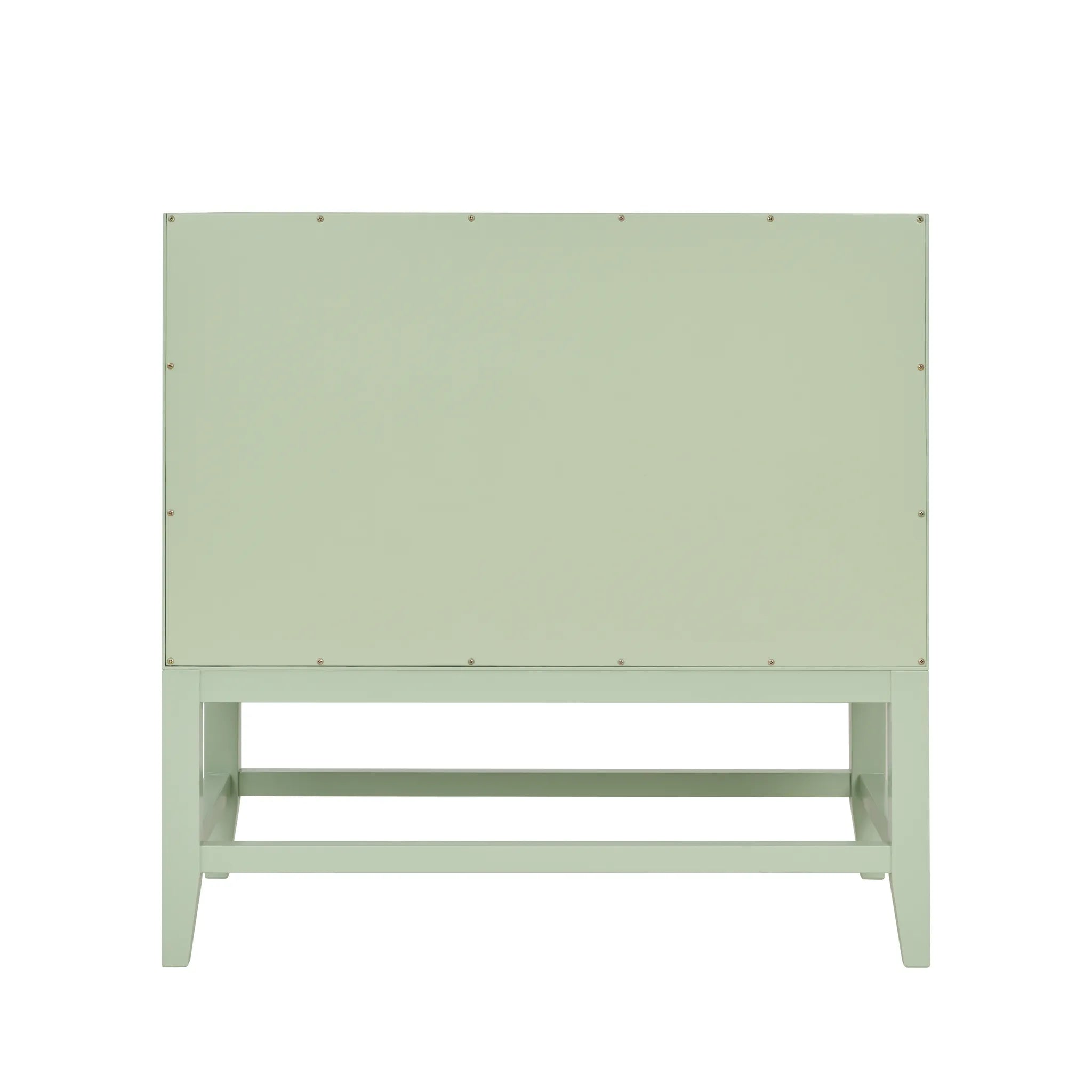 36" Emmeline Single Vanity in Pistachio-Ethereal Noctis Silestone-8" Widespread image 8