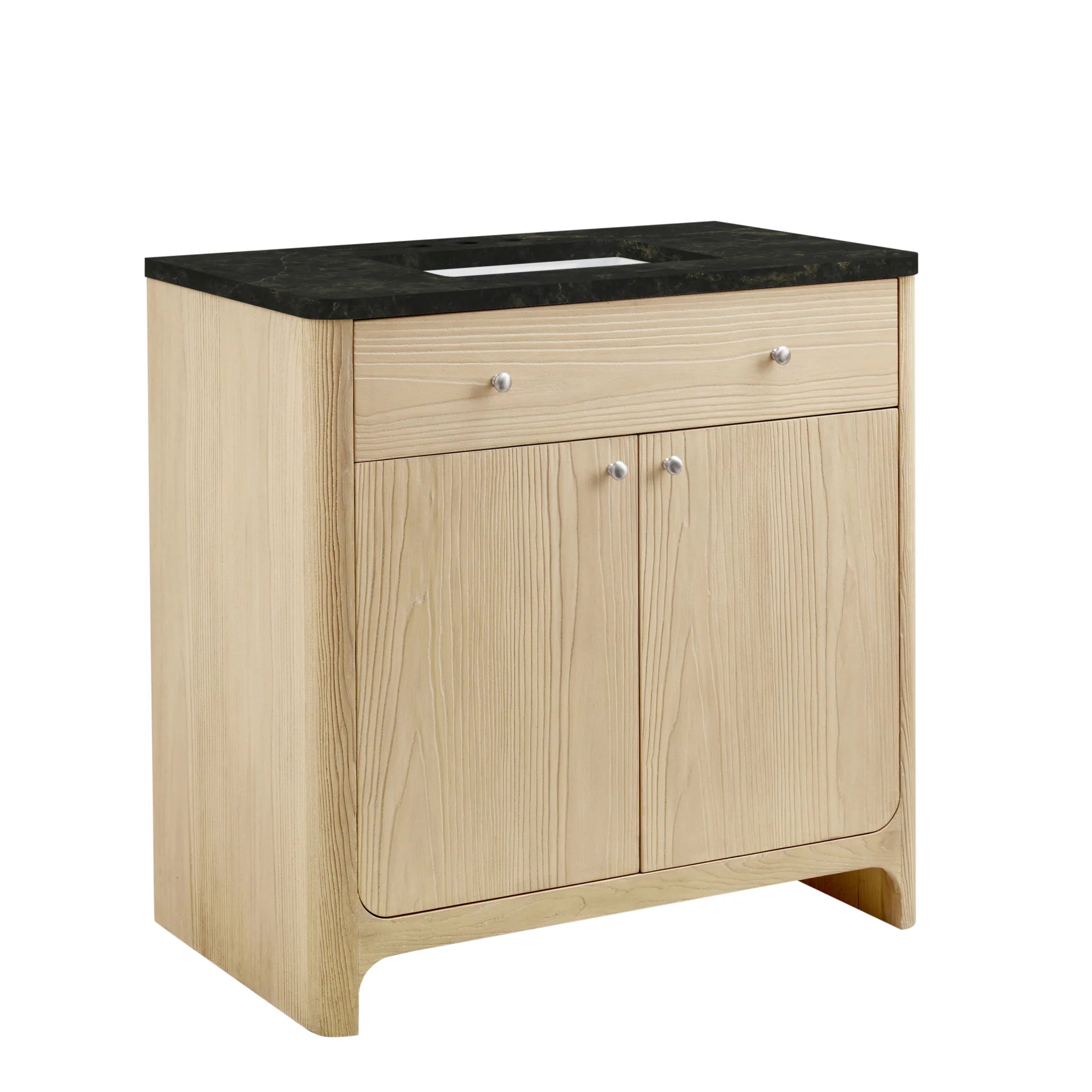 36-gracyn-single-vanity-in-coastal-driftwood-by-james-martin-vanities-phantome-eclos-zero-silica image 1
