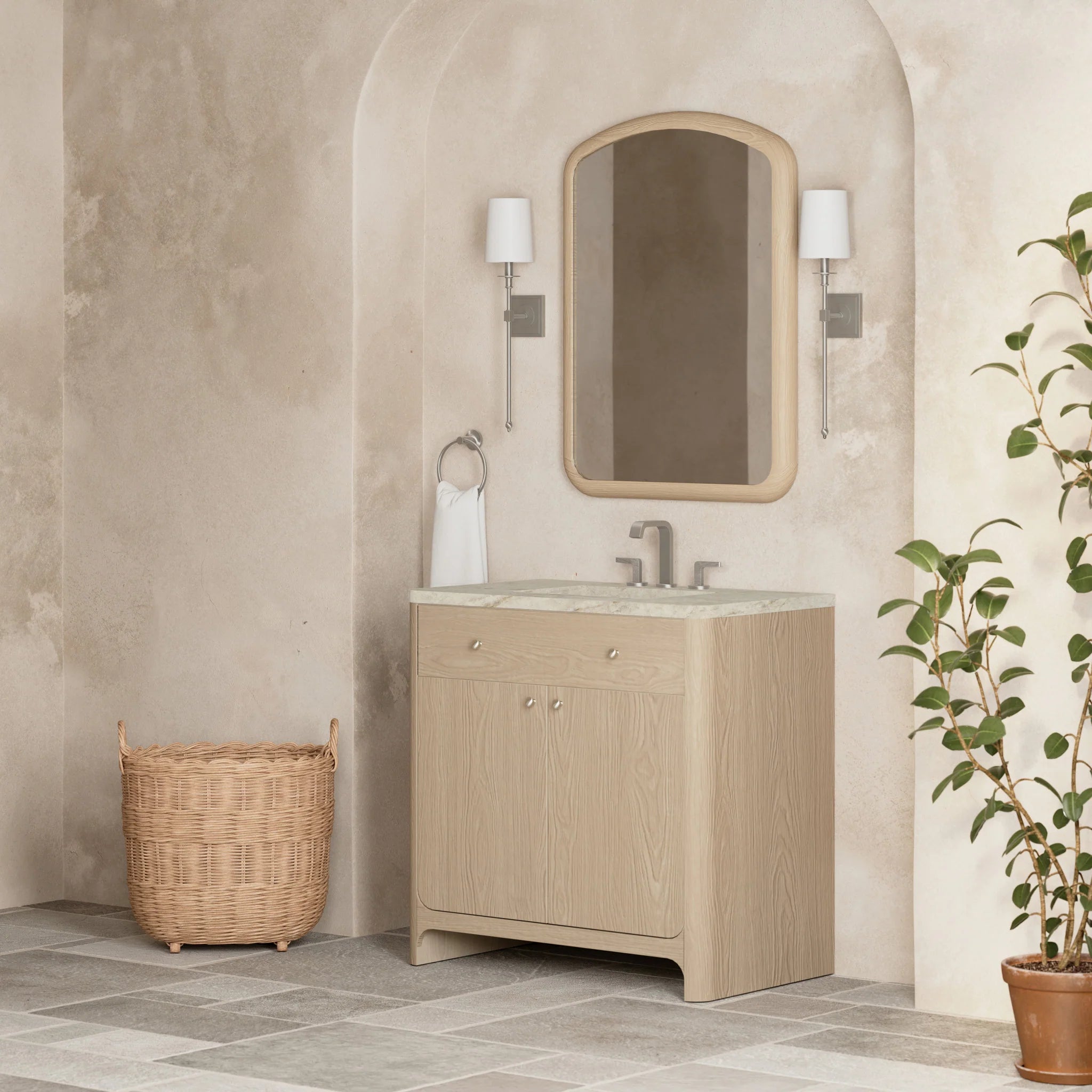 36-gracyn-single-vanity-in-coastal-driftwood-by-james-martin-vanities-tajnar-eclos-zero-silica image 3