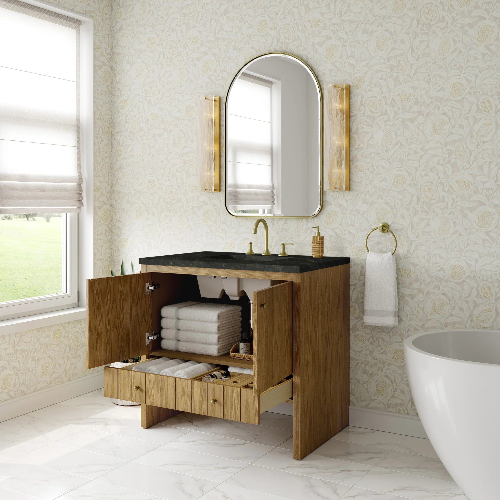 36-hudson-single-vanity-in-light-natural-oak-by-james-martin-vanities-phantome-eclos-zero-silica image 12