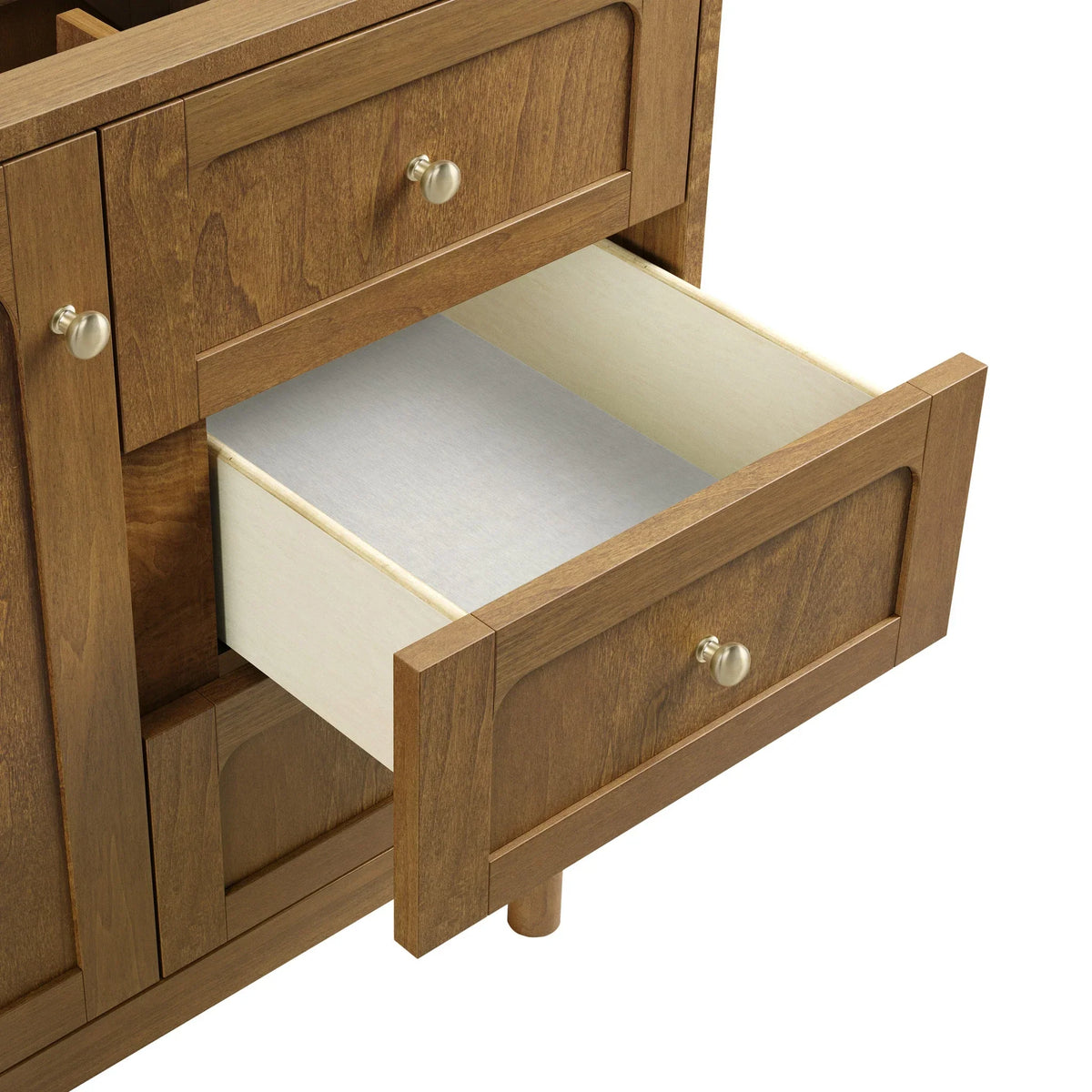 36" Laurent Single Vanity in Light Honey Oak-jmv-Cabinet Only-No Top image 126
