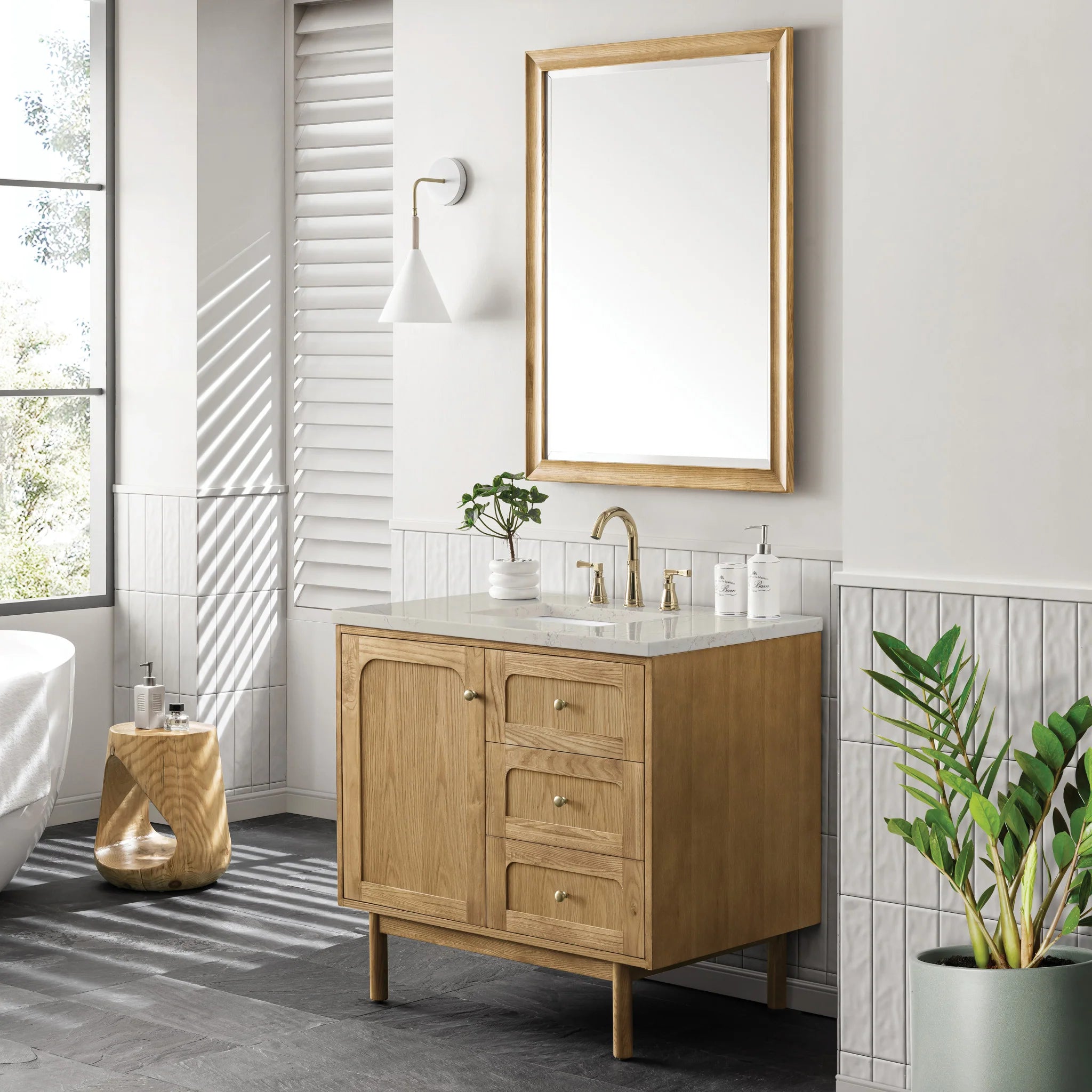 36-laurent-single-vanity-in-light-natural-oak-by-james-martin-vanities-siberian-silestone image 21