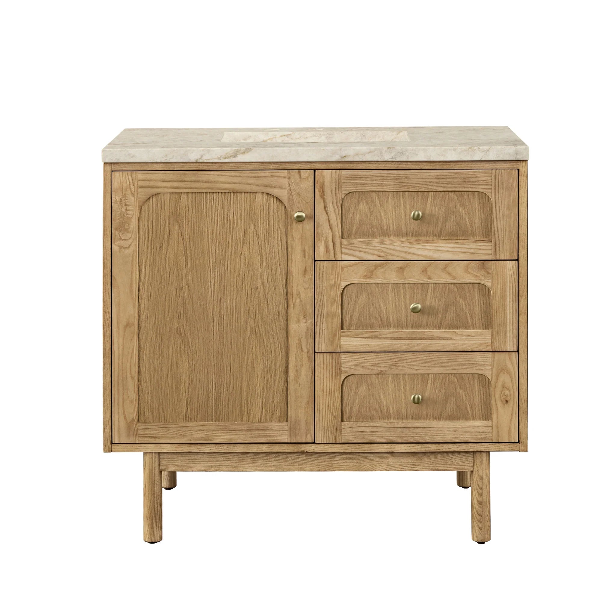 36-laurent-single-vanity-in-light-natural-oak-by-james-martin-vanities-tajnar-eclos-zero-silica image 2