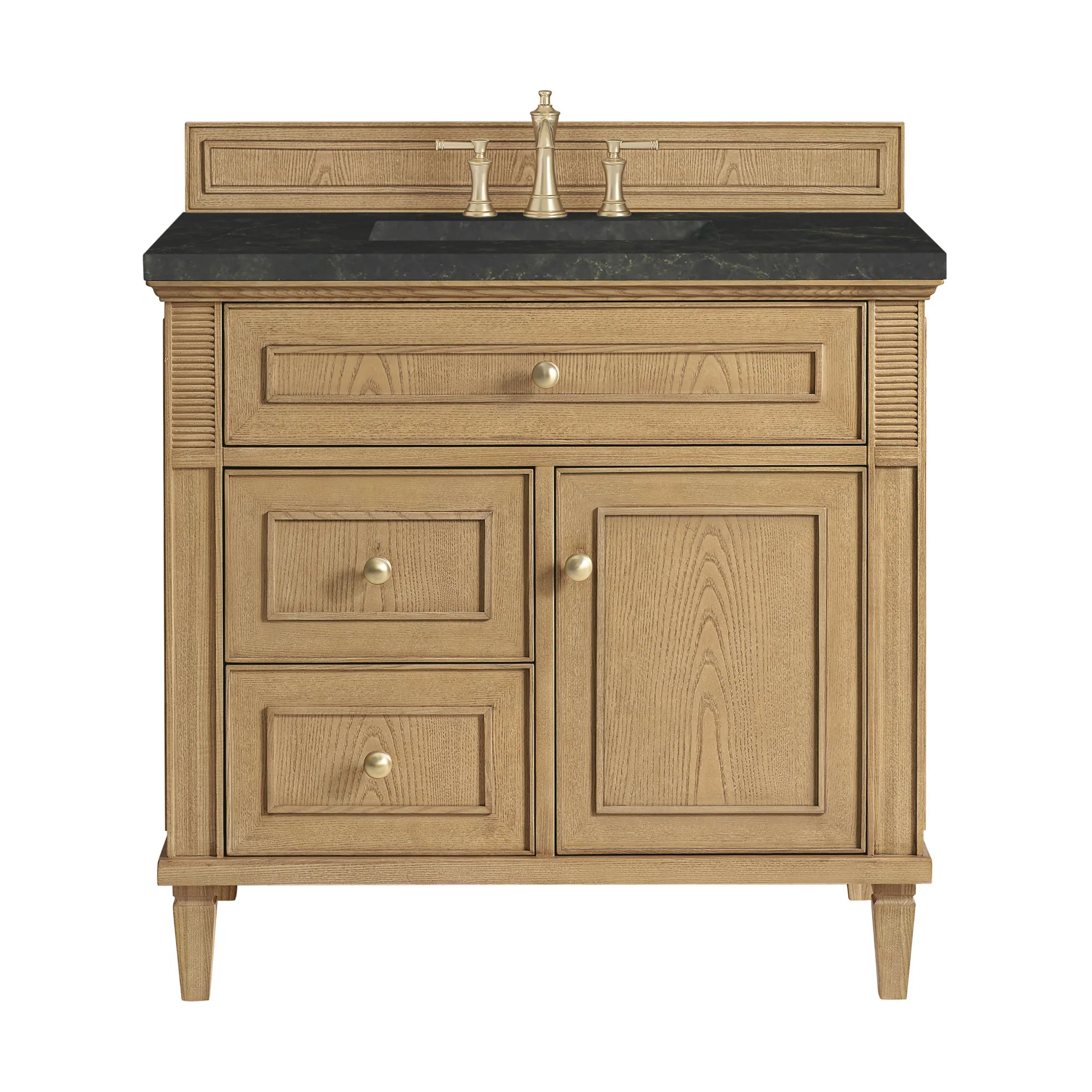 36-lorelai-single-vanity-in-light-natural-oak-by-james-martin-vanities-phantome-eclos-zero-silica image