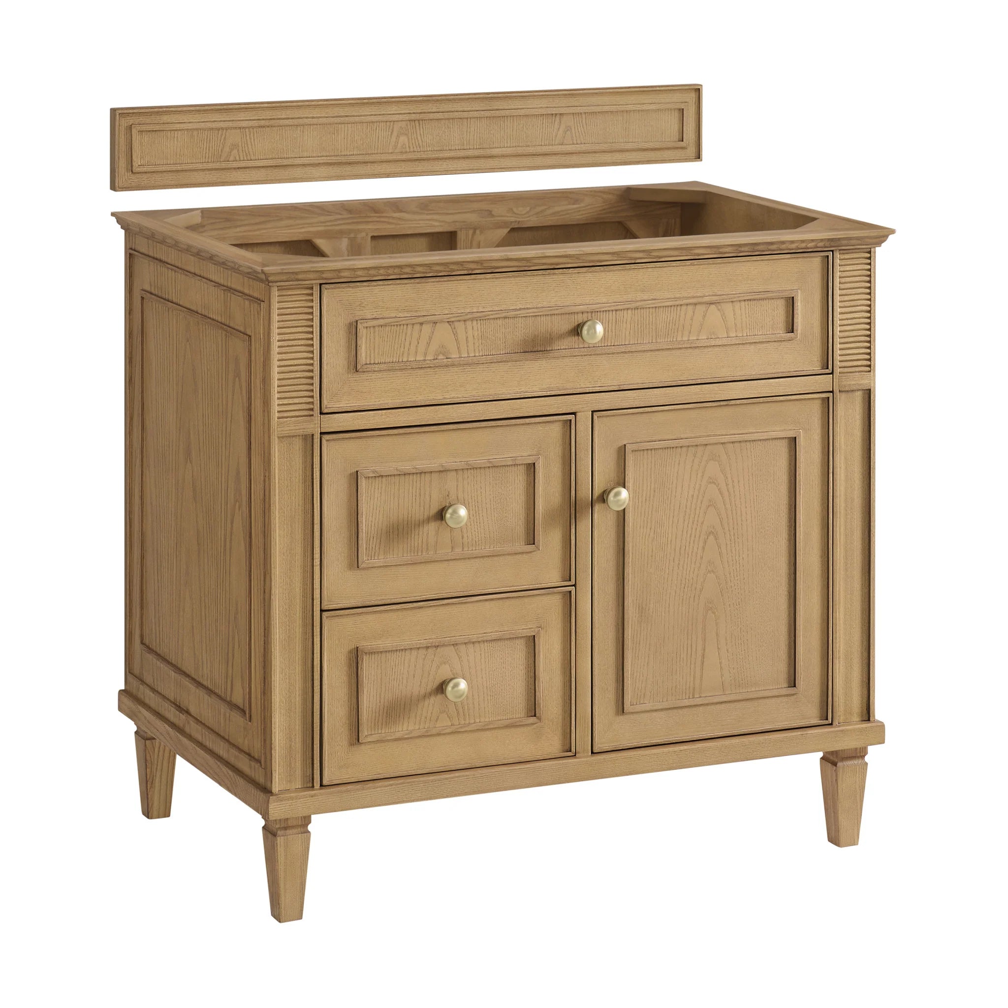 36-lorelai-single-vanity-in-light-natural-oak-by-james-martin-vanities-tajnar-eclos-zero-silica image 2