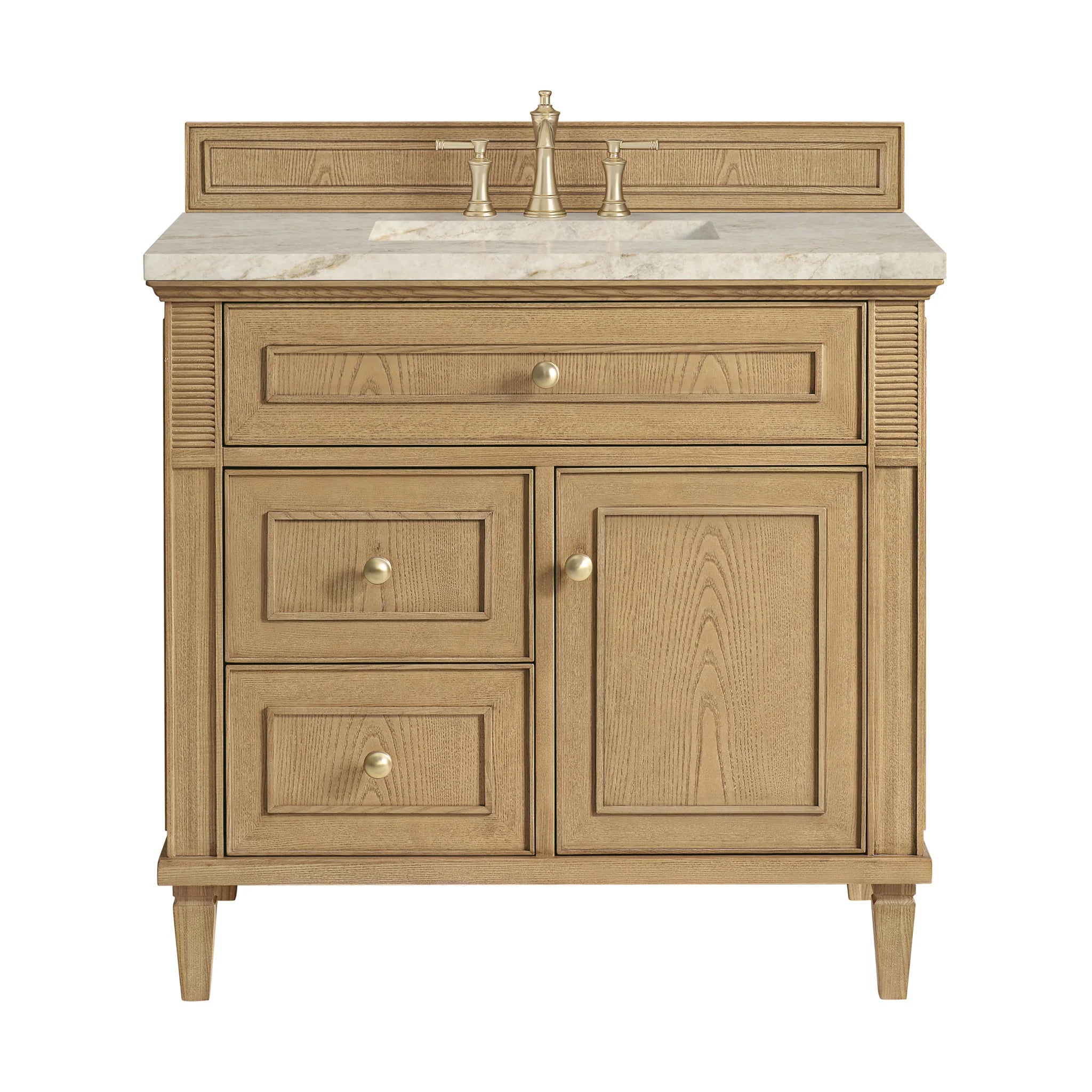 36-lorelai-single-vanity-in-light-natural-oak-by-james-martin-vanities-tajnar-eclos-zero-silica image