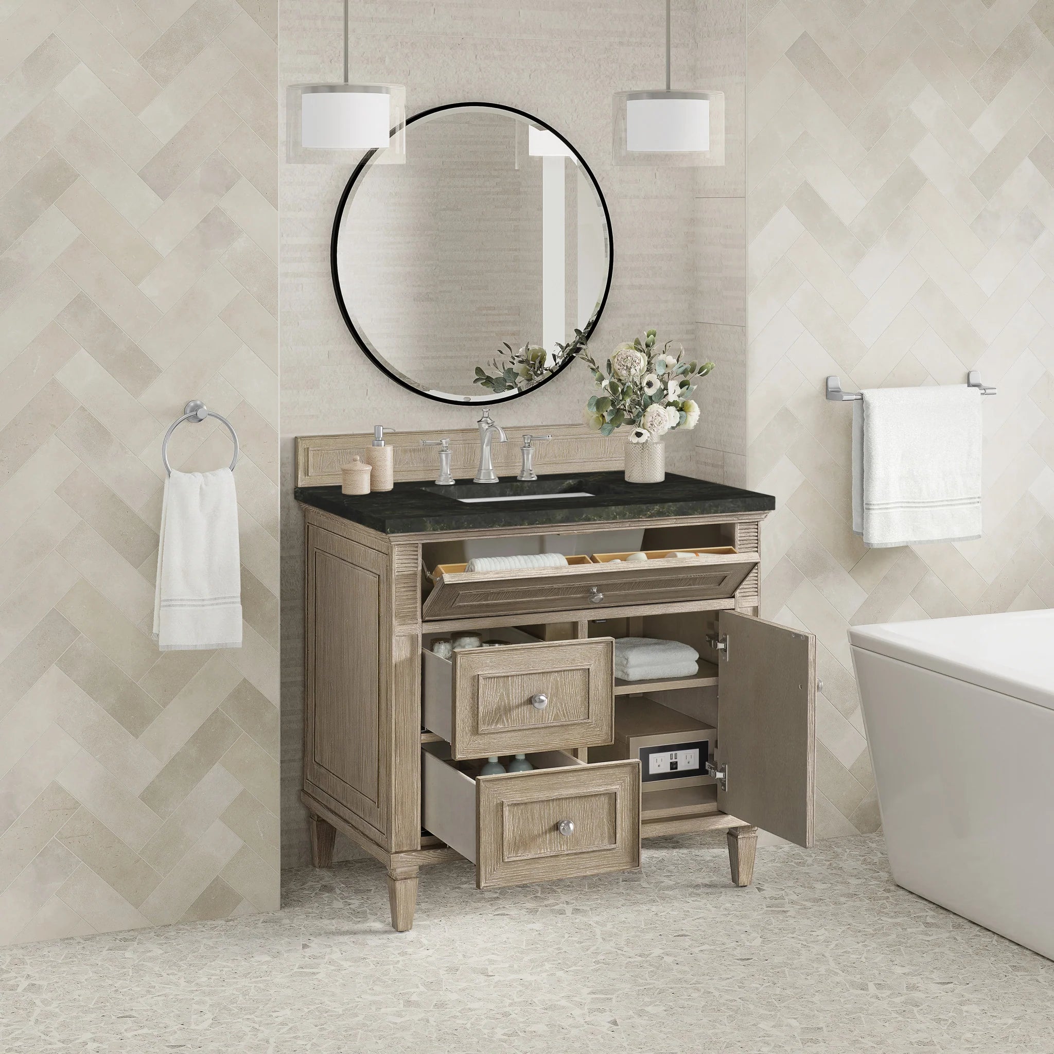 36-lorelai-single-vanity-in-whitewashed-oak-by-james-martin-vanities-phantome-eclos-zero-silica image 11