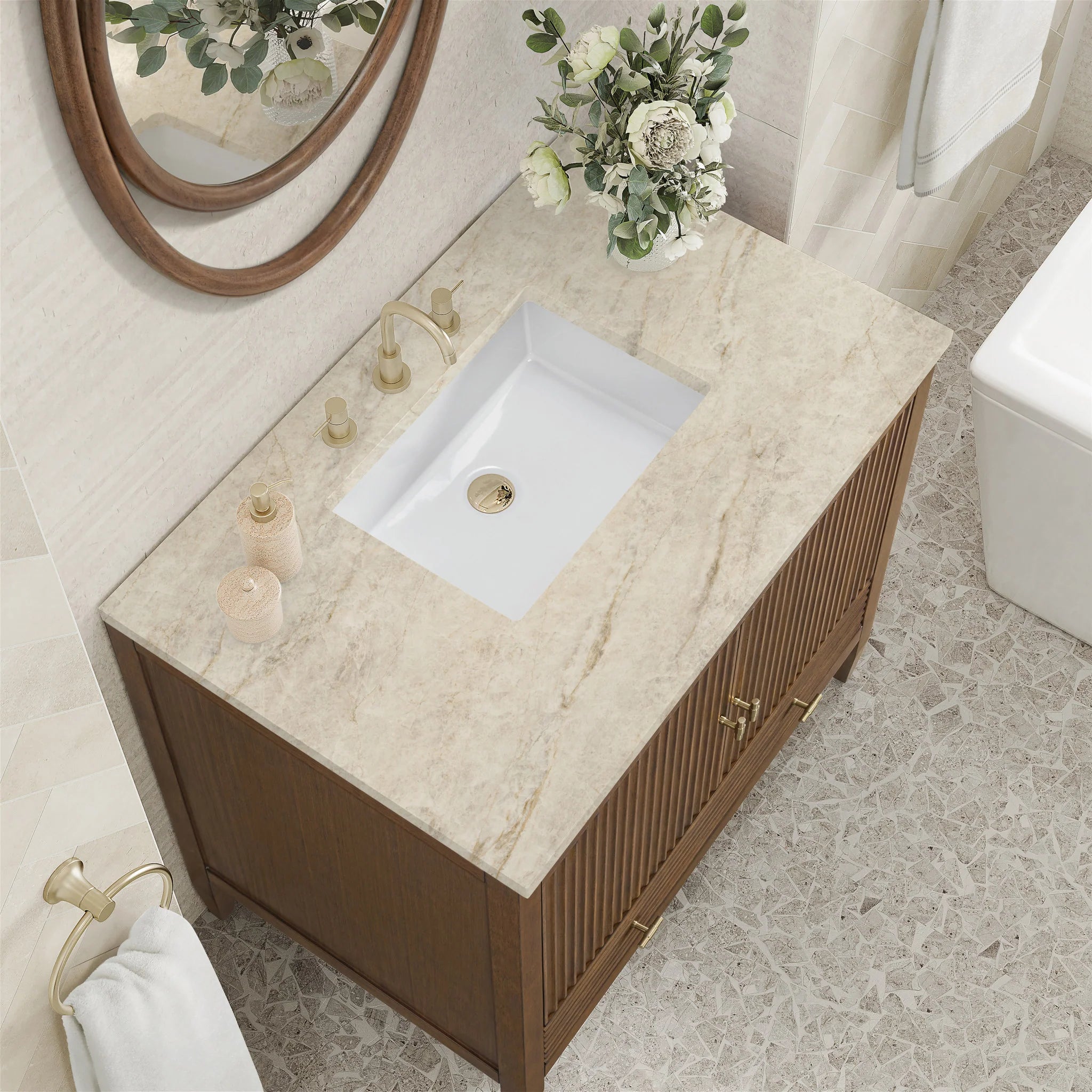 36-myrrin-vanity-in-mid-century-walnut-by-james-martin-vanities-tajnar-eclos-zero-silica image 12