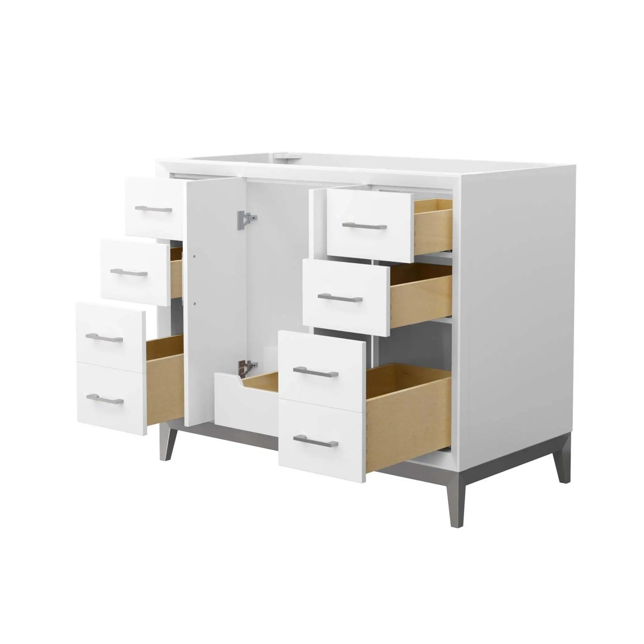 42-amici-single-bathroom-vanity-in-white-with-brushed-nickel-trim-cabinet-only-no-sink image 36