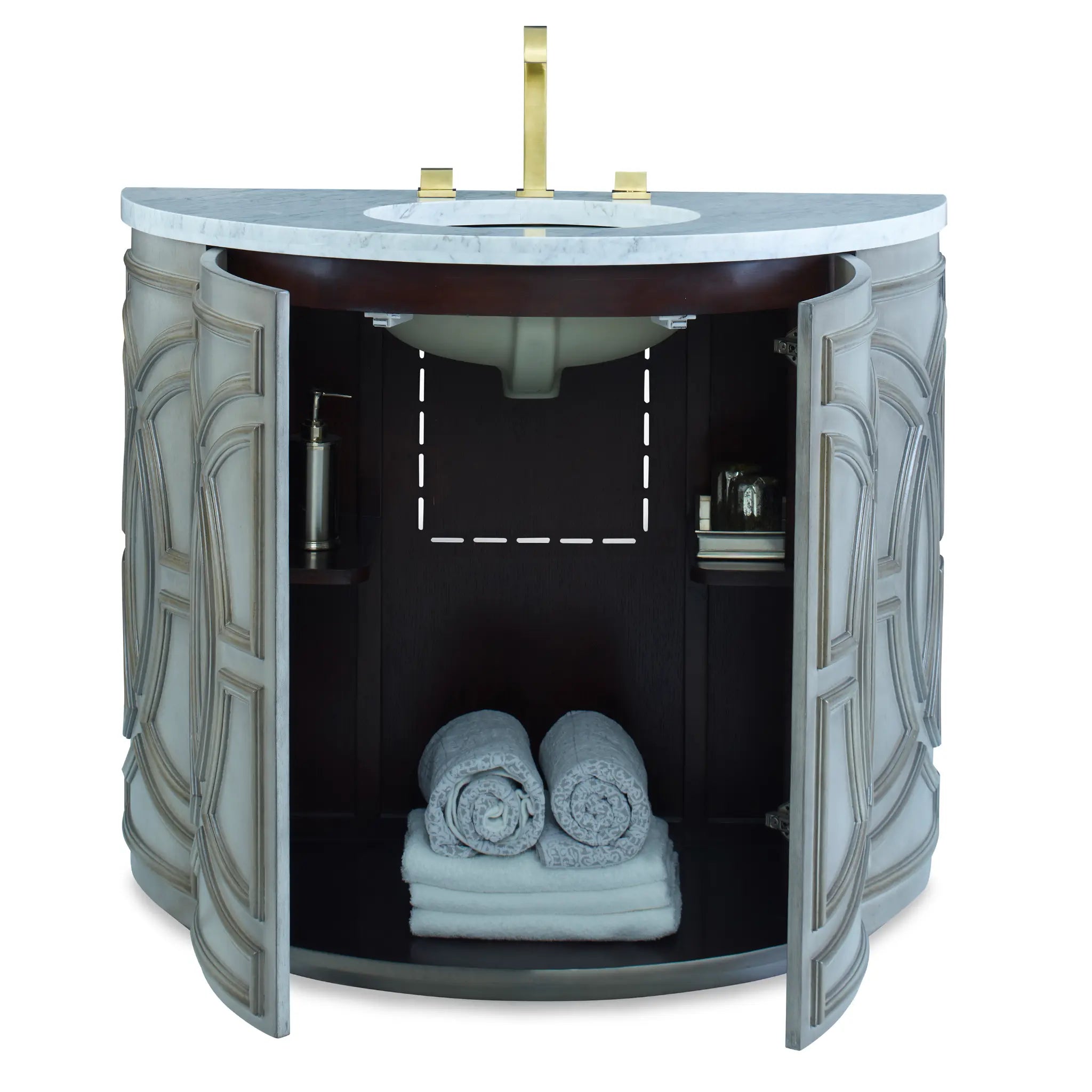 42" Halo Vanity by Ambella Home image 4