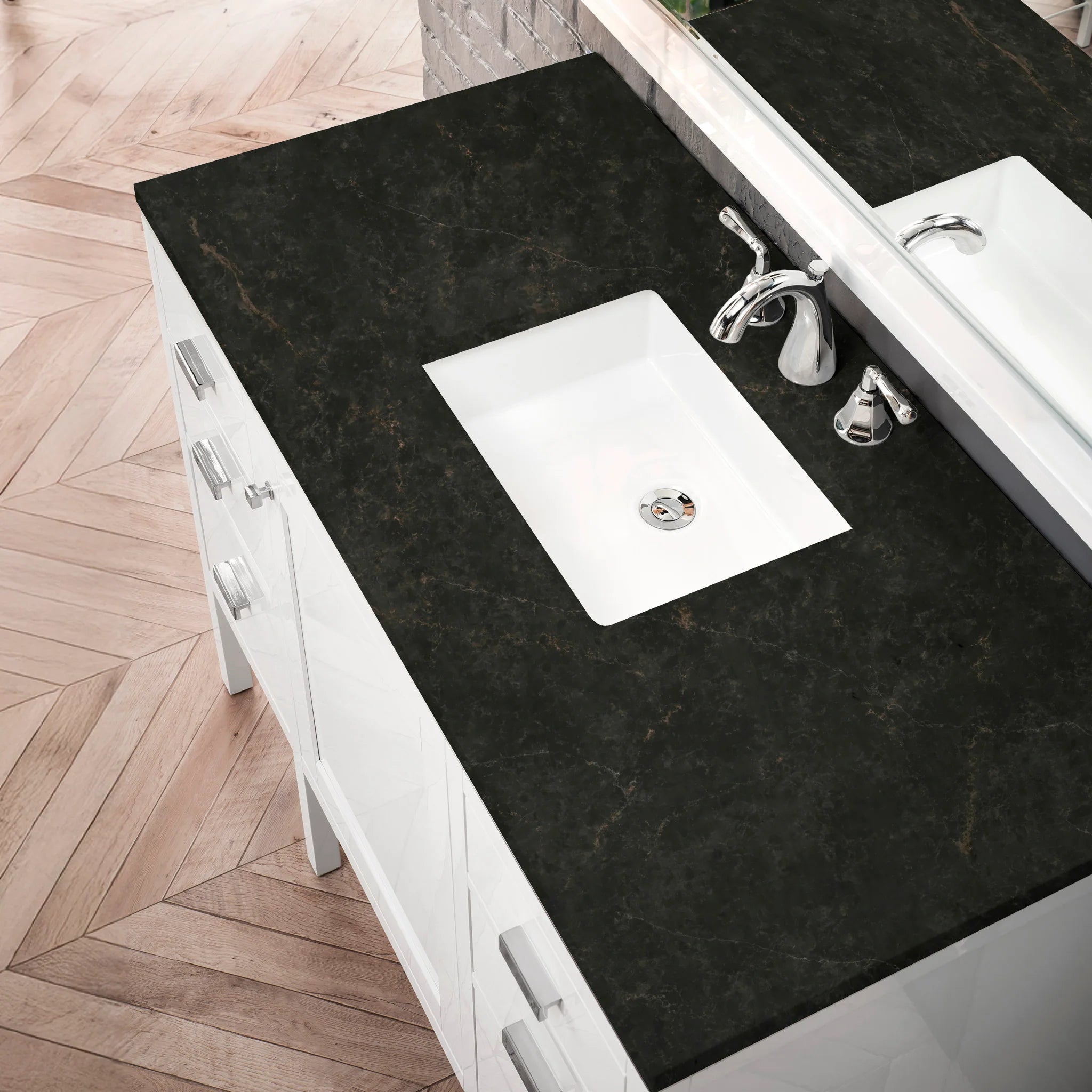 48-addison-single-vanity-cabinet-in-glossy-white-by-james-martin-vanities-e444-v48-gw-phantome-eclos-zero-silica image 2