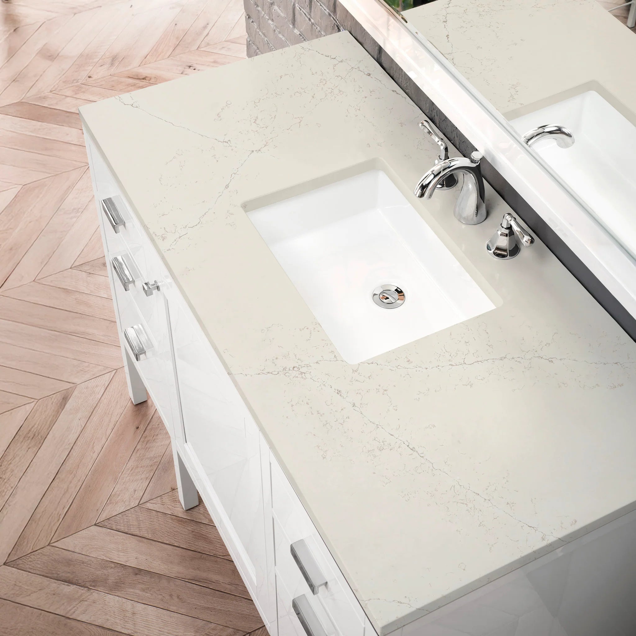 48-addison-single-vanity-cabinet-in-glossy-white-by-james-martin-vanities-e444-v48-gw-siberian-silestone image 2