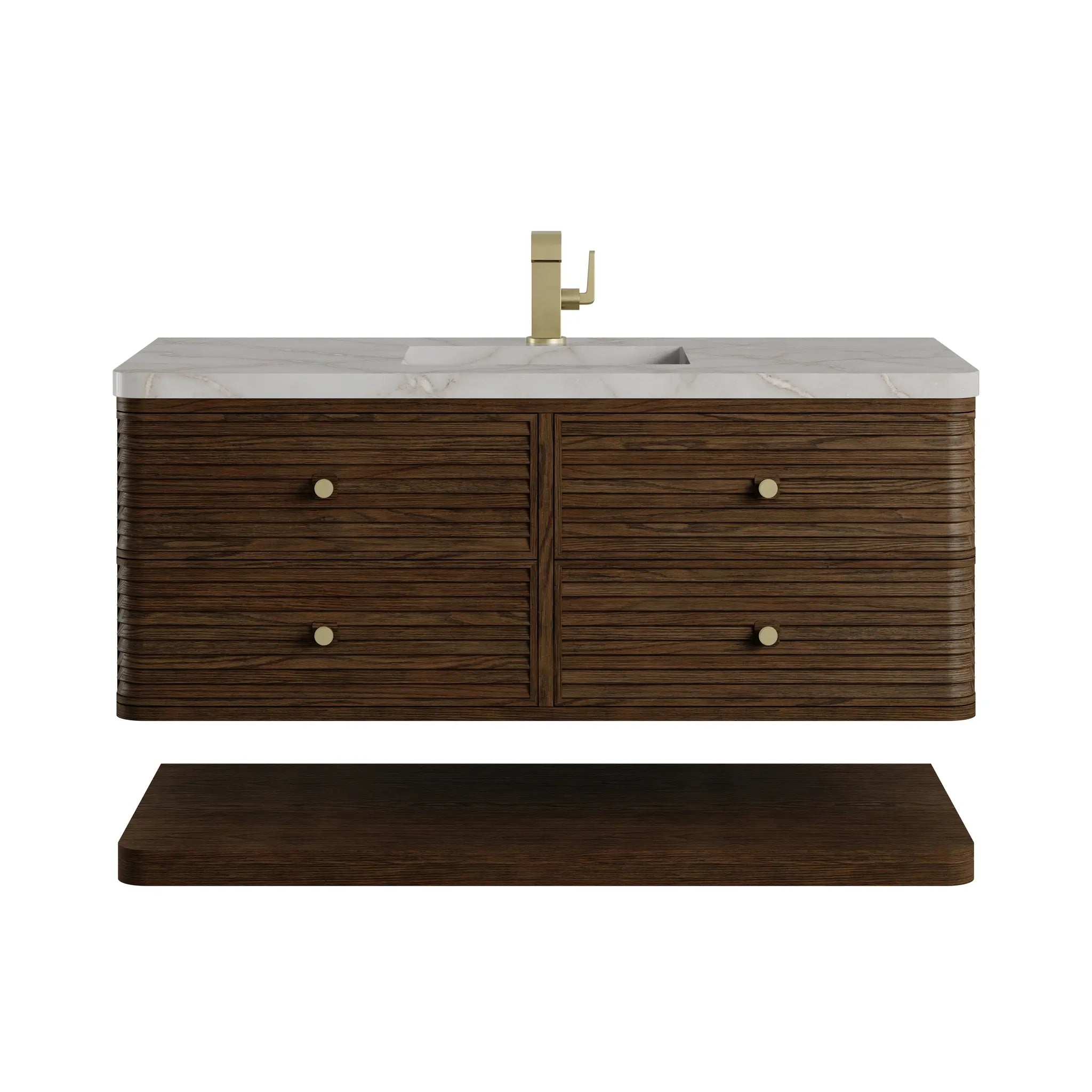 48 Allamari Single Vanity In Sable Standard Victorian Silver Silestone Single Hole 1