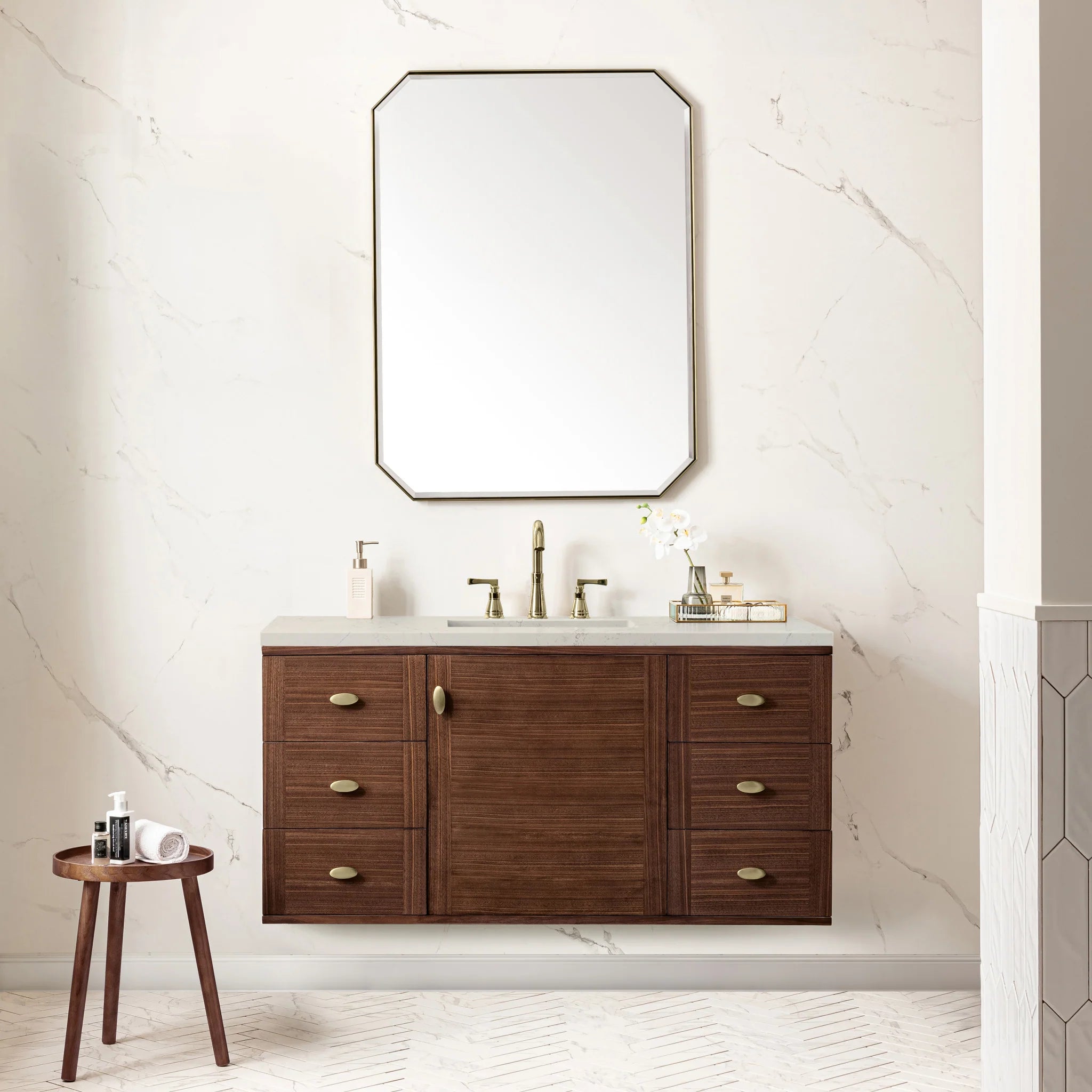 48-amberly-single-vanity-in-mid-century-walnut-w-freepower-wireless-charger-by-james-martin-vanities-siberian-silestone image 18
