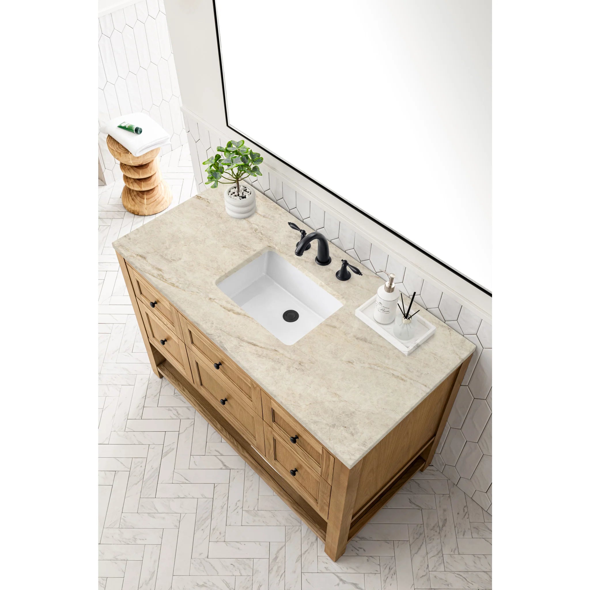 48-breckenridge-single-vanity-in-light-natural-oak-by-james-martin-vanities-tajnar-eclos-zero-silica image 14