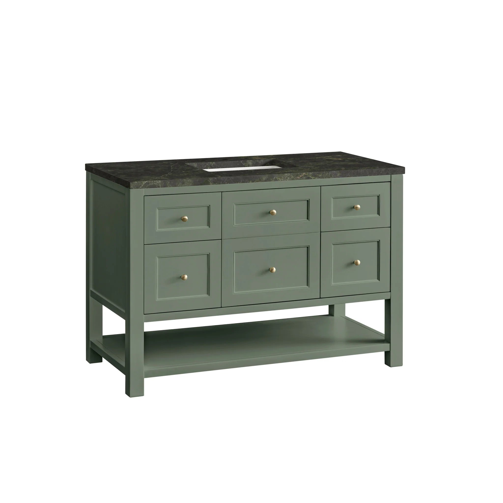 48-breckenridge-single-vanity-in-smokey-celadon-by-james-martin-vanities-phantome-eclos-zero-silica image 2