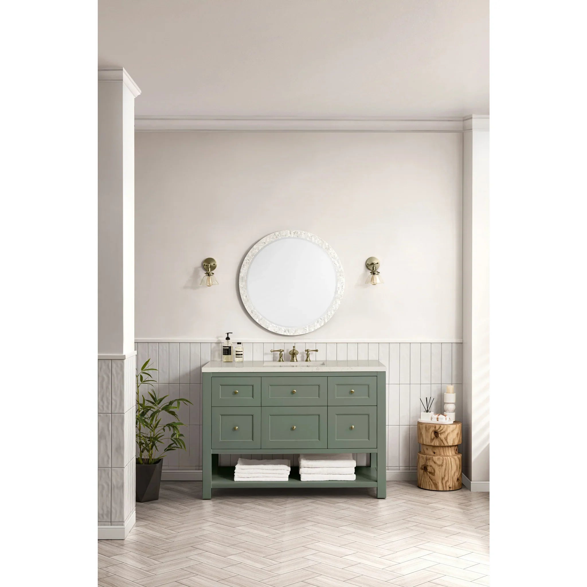 48-breckenridge-single-vanity-in-smokey-celadon-w-freepower-wireless-charger-by-james-martin-vanities-siberian-silestone image 5