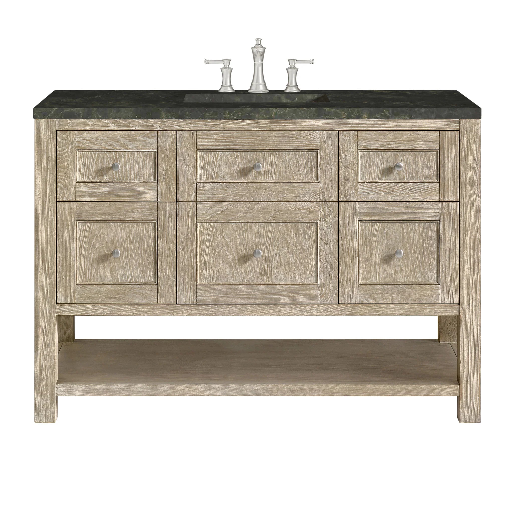 48-breckenridge-single-vanity-in-whitewashed-oak-by-james-martin-vanities-phantome-eclos-zero-silica image