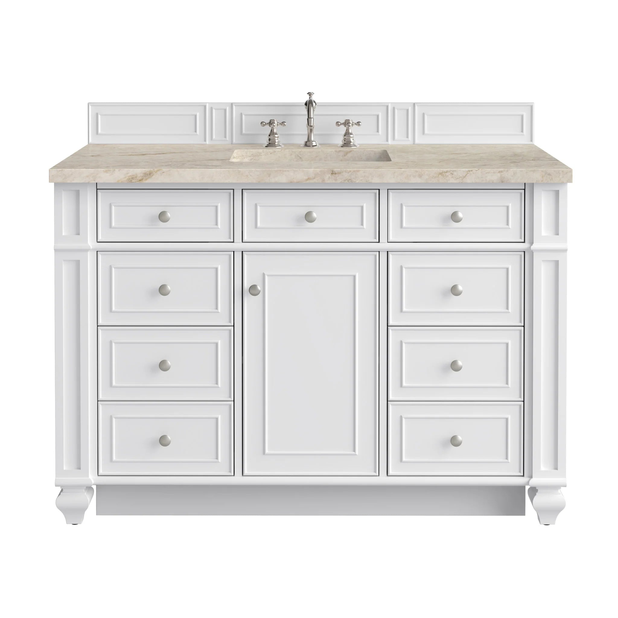 48-bristol-single-vanity-in-bright-white-by-james-martin-vanities-tajnar-eclos-zero-silica image