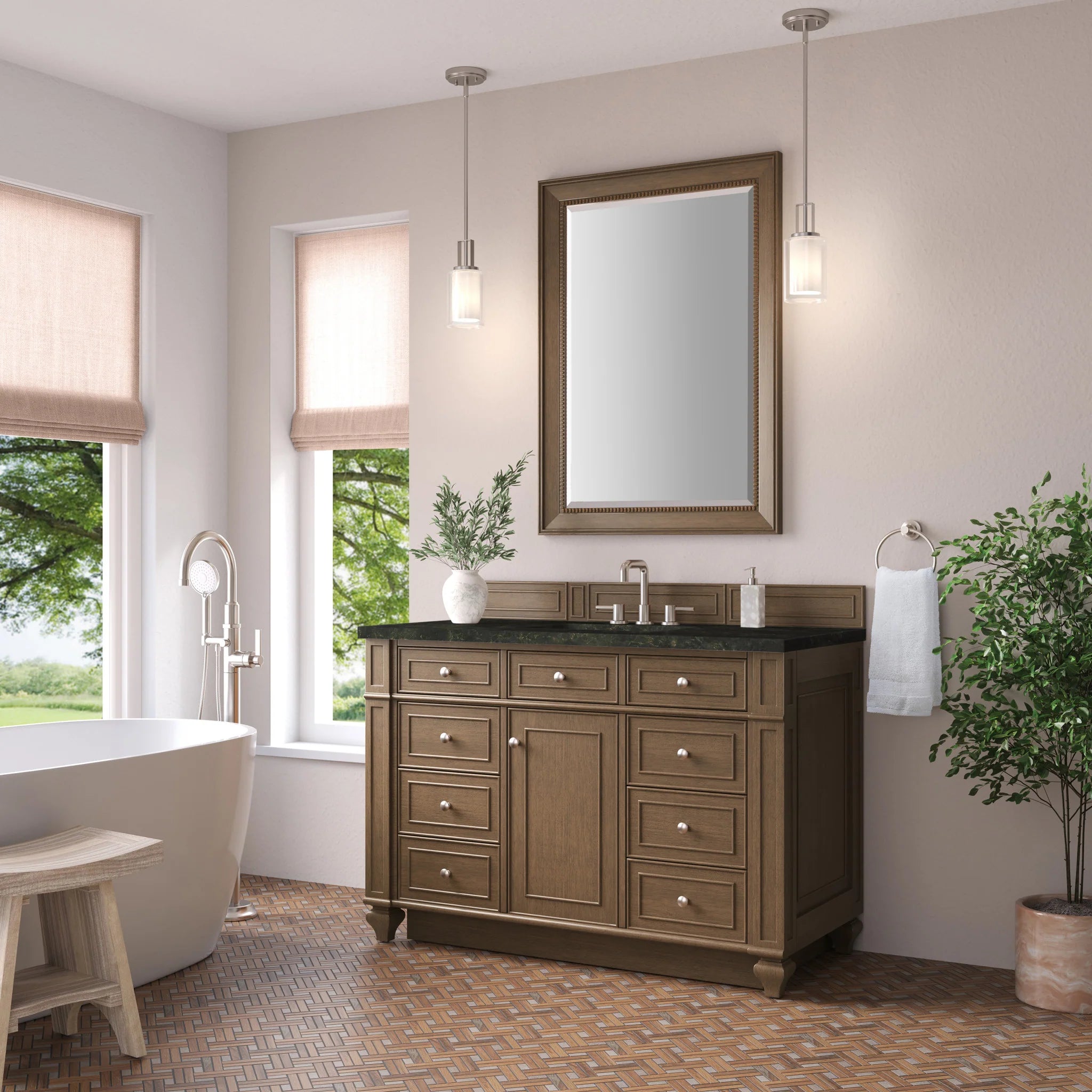 48-bristol-single-vanity-in-saddle-brown-by-james-martin-vanities-phantome-eclos-zero-silica image 3
