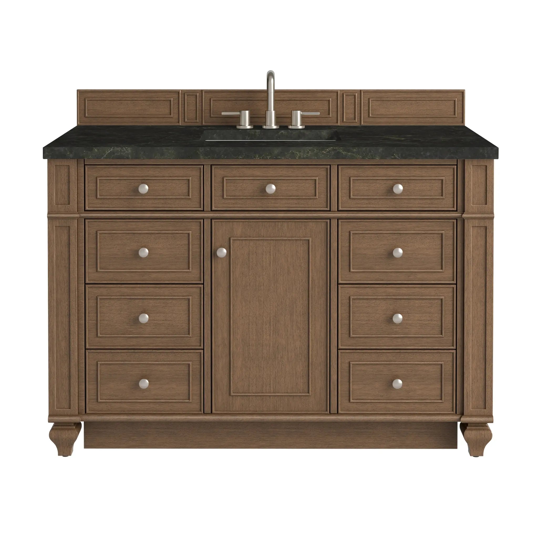 48 Bristol Single Vanity In Saddle Brown Standard Phantome Eclos 8 Widespread 1