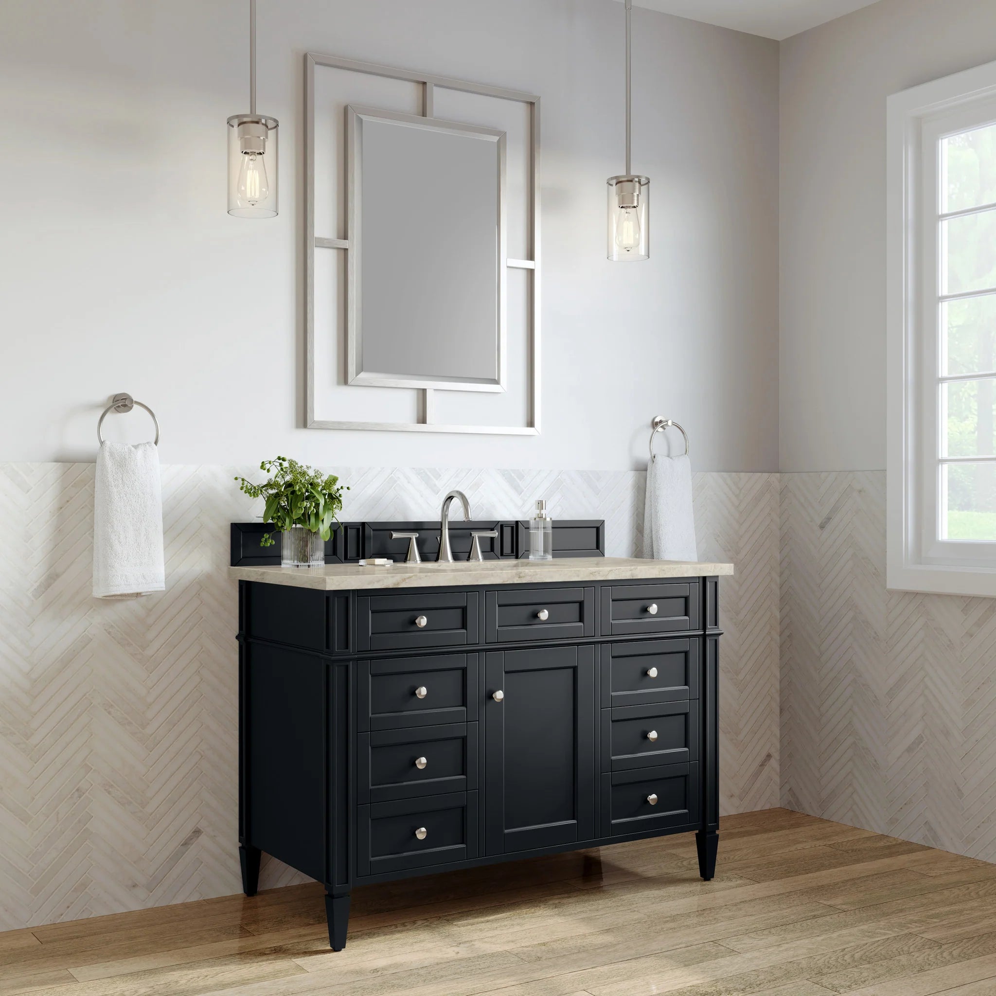 48-brittany-single-vanity-in-black-onyx-by-james-martin-vanities-tajnar-eclos-zero-silica image 3