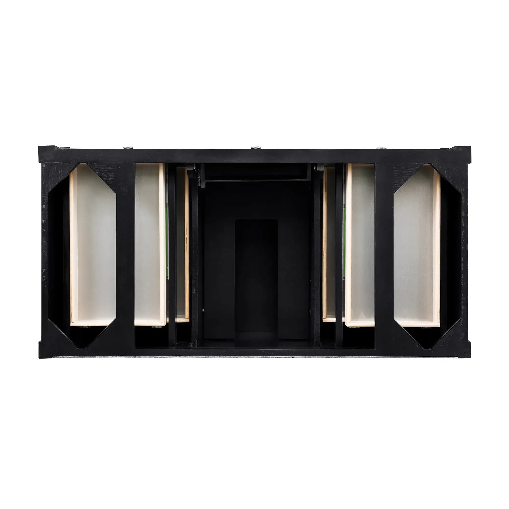 48" Brittany Single Vanity in Black Onyx w/FreePower Wireless Charger-Cabinet Only-Not Available image 1