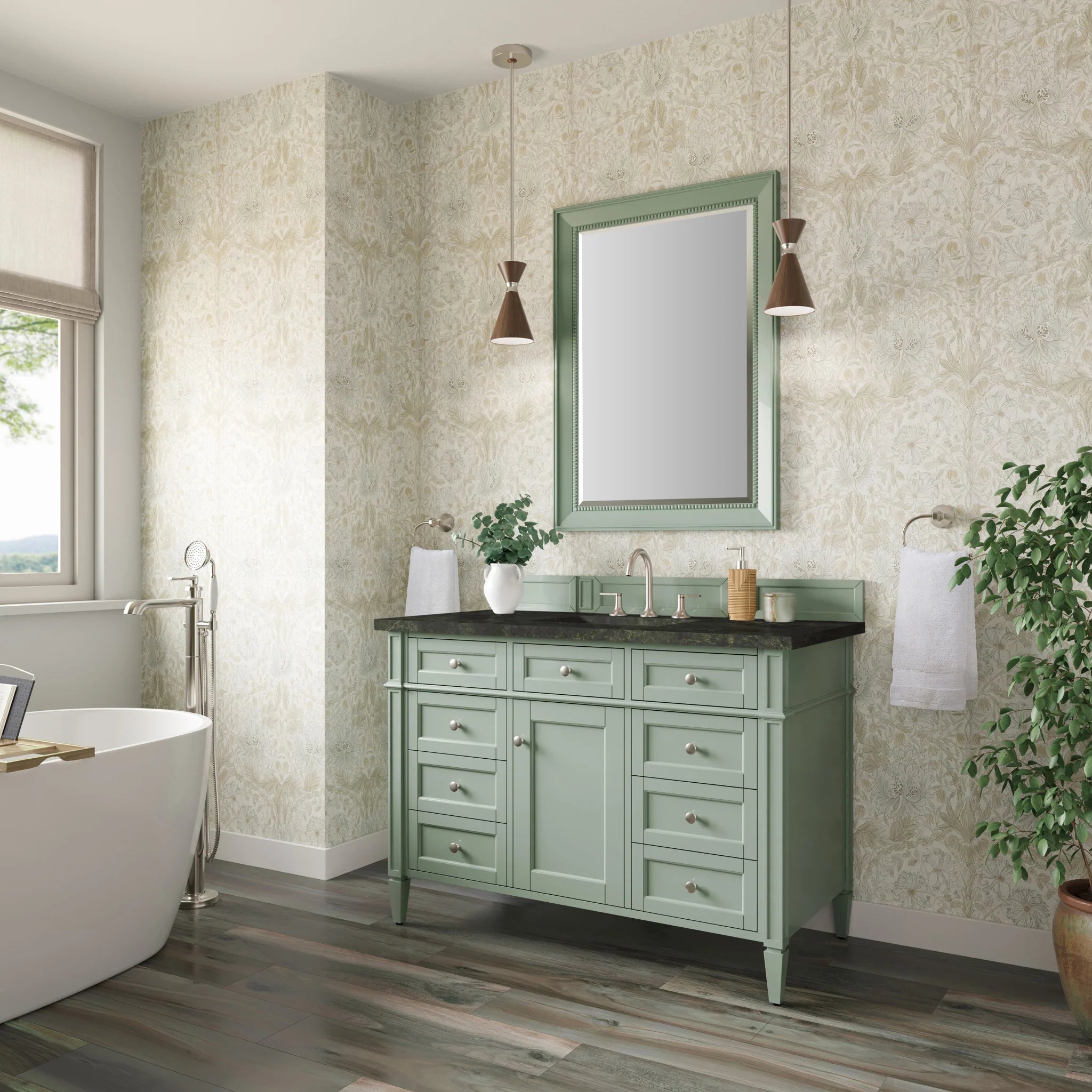 48-brittany-single-vanity-in-sage-green-by-james-martin-vanities-phantome-eclos-zero-silica image 3