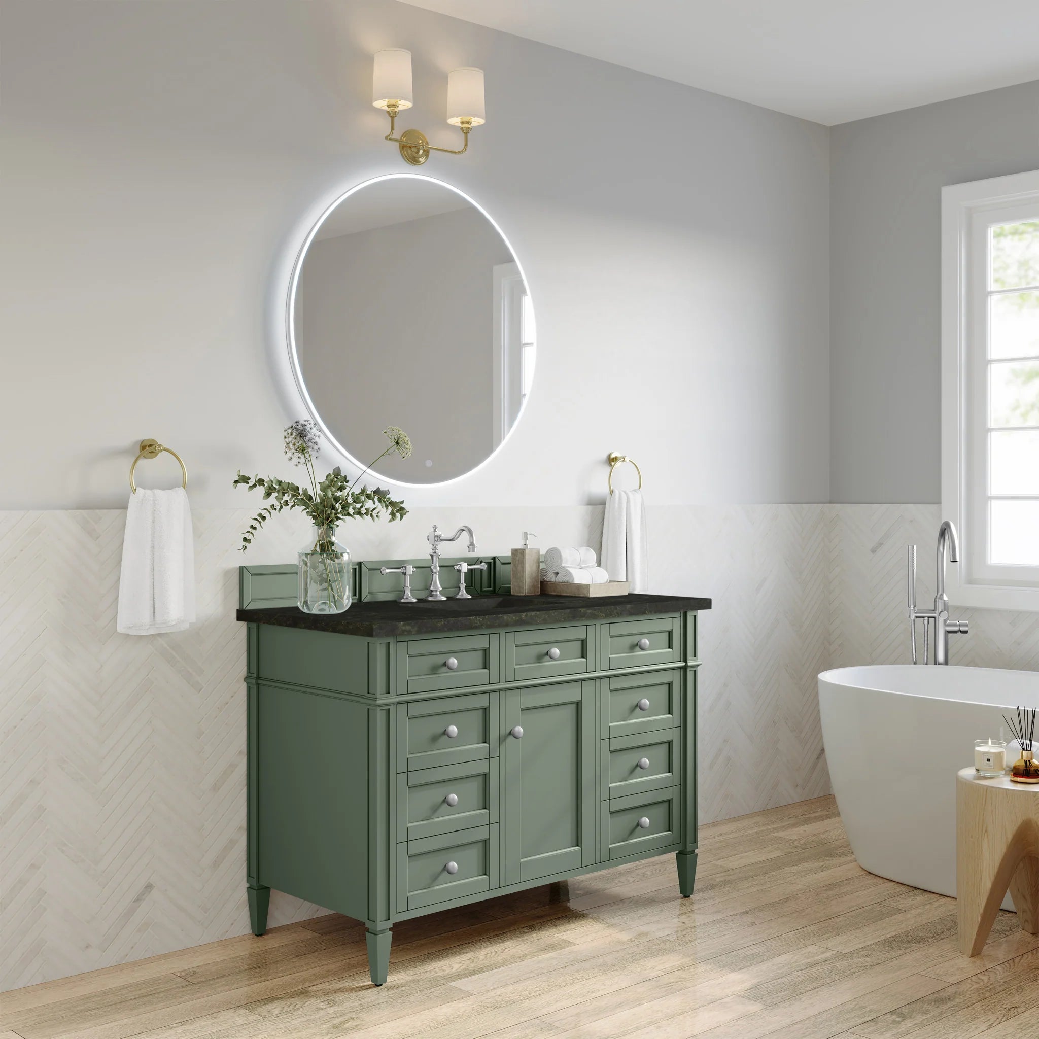 48-brittany-single-vanity-in-smokey-celadon-by-james-martin-vanities-phantome-eclos-zero-silica image 4