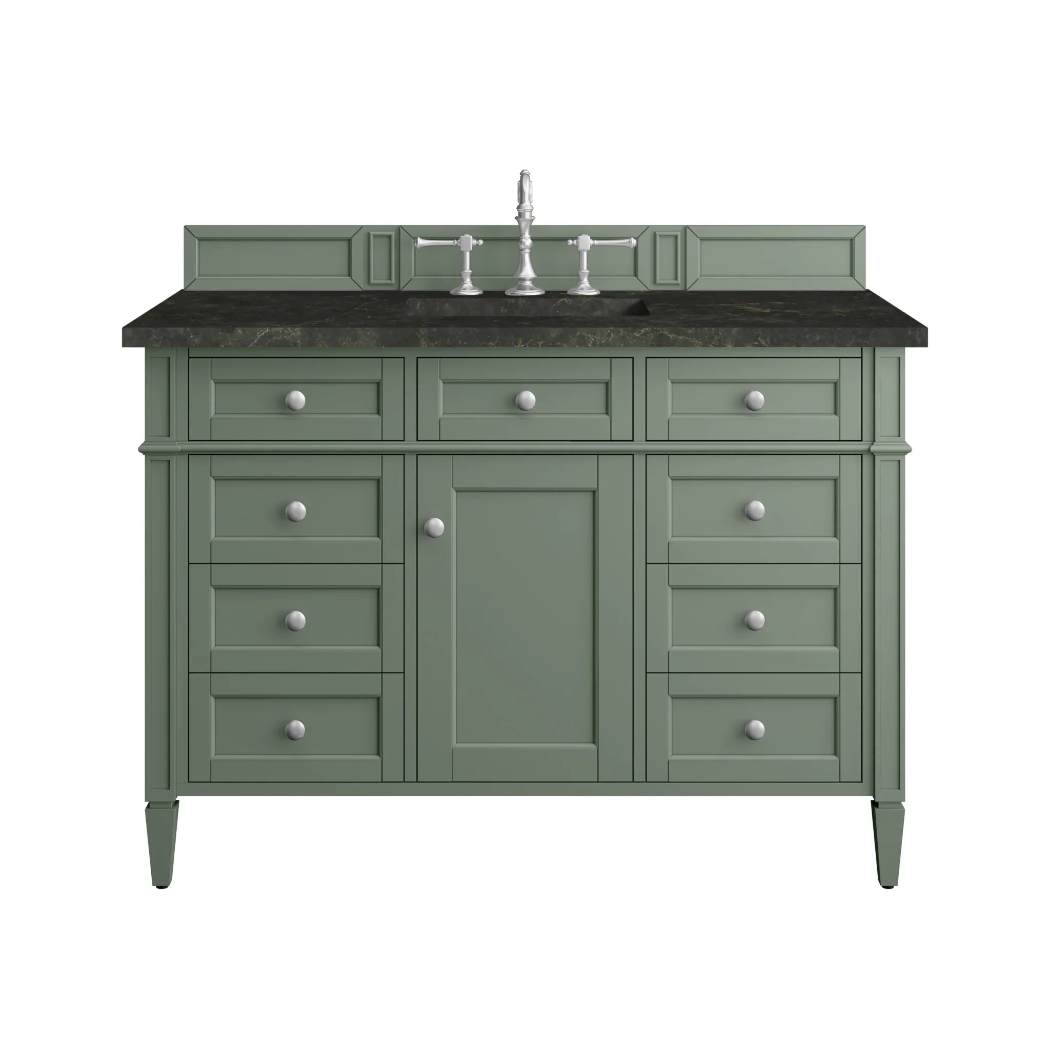 48-brittany-single-vanity-in-smokey-celadon-by-james-martin-vanities-phantome-eclos-zero-silica image