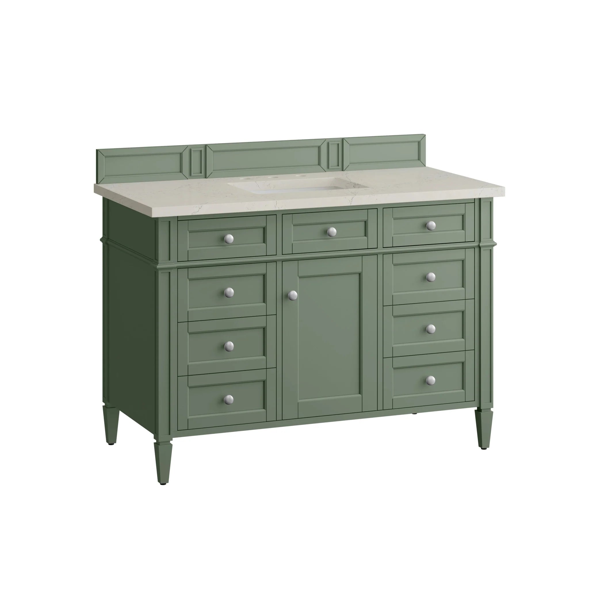 48-brittany-single-vanity-in-smokey-celadon-by-james-martin-vanities-siberian-silestone image 2
