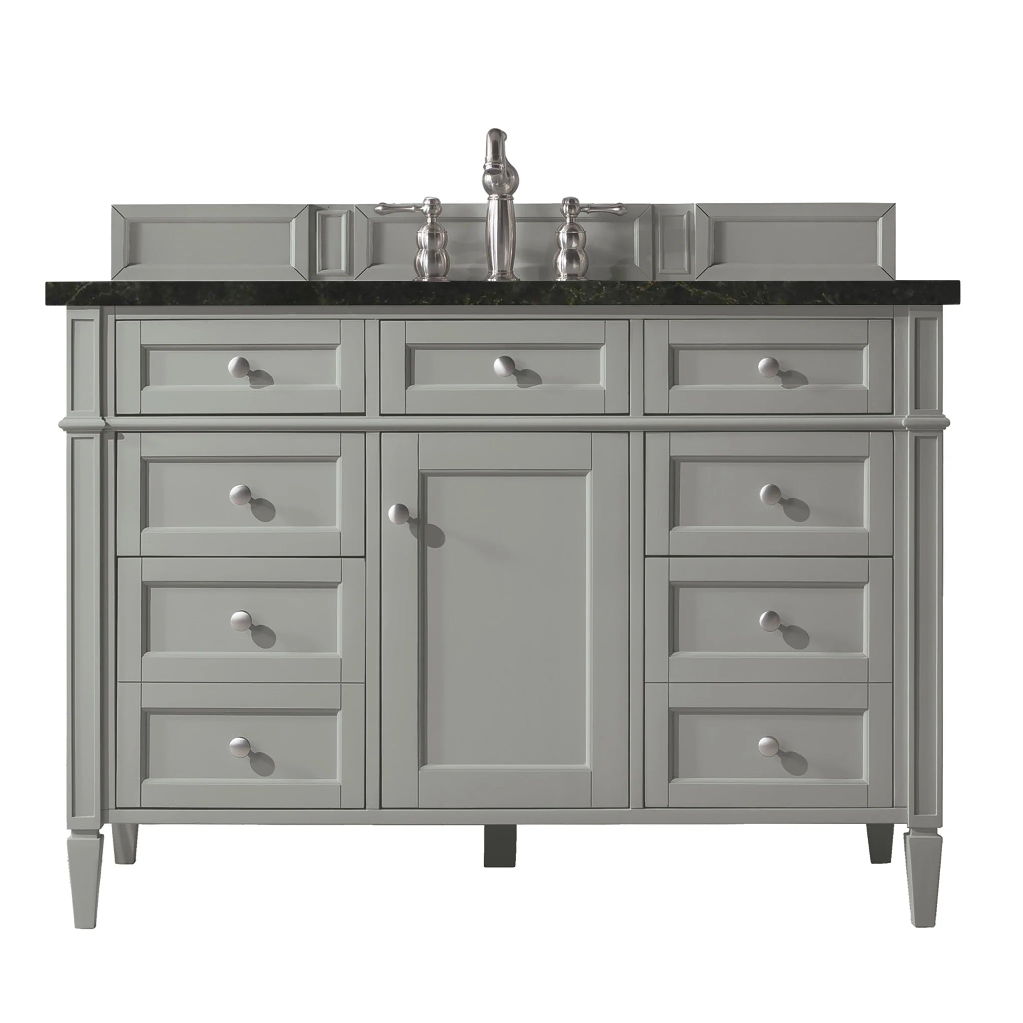 48-brittany-single-vanity-in-urban-gray-by-james-martin-vanities-phantome-eclos-zero-silica image