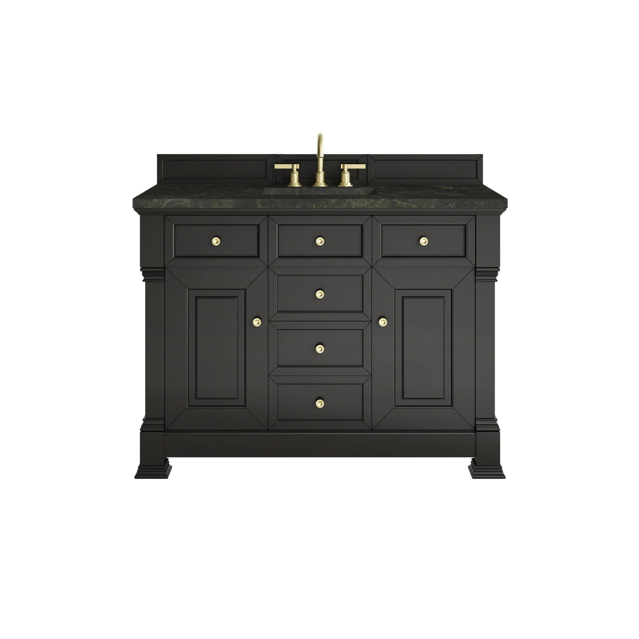48-brookfield-single-vanity-in-black-onyx-by-james-martin-vanities-phantome-eclos-zero-silica image