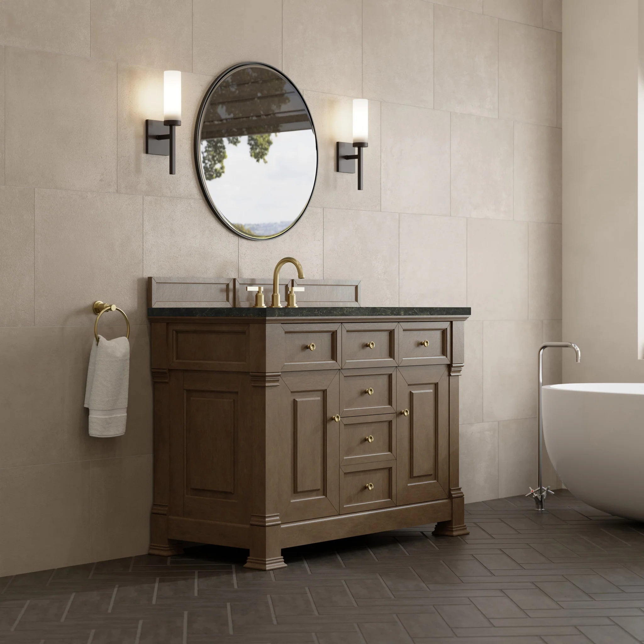 48-brookfield-single-vanity-in-pecan-by-james-martin-vanities-phantome-eclos-zero-silica image 7
