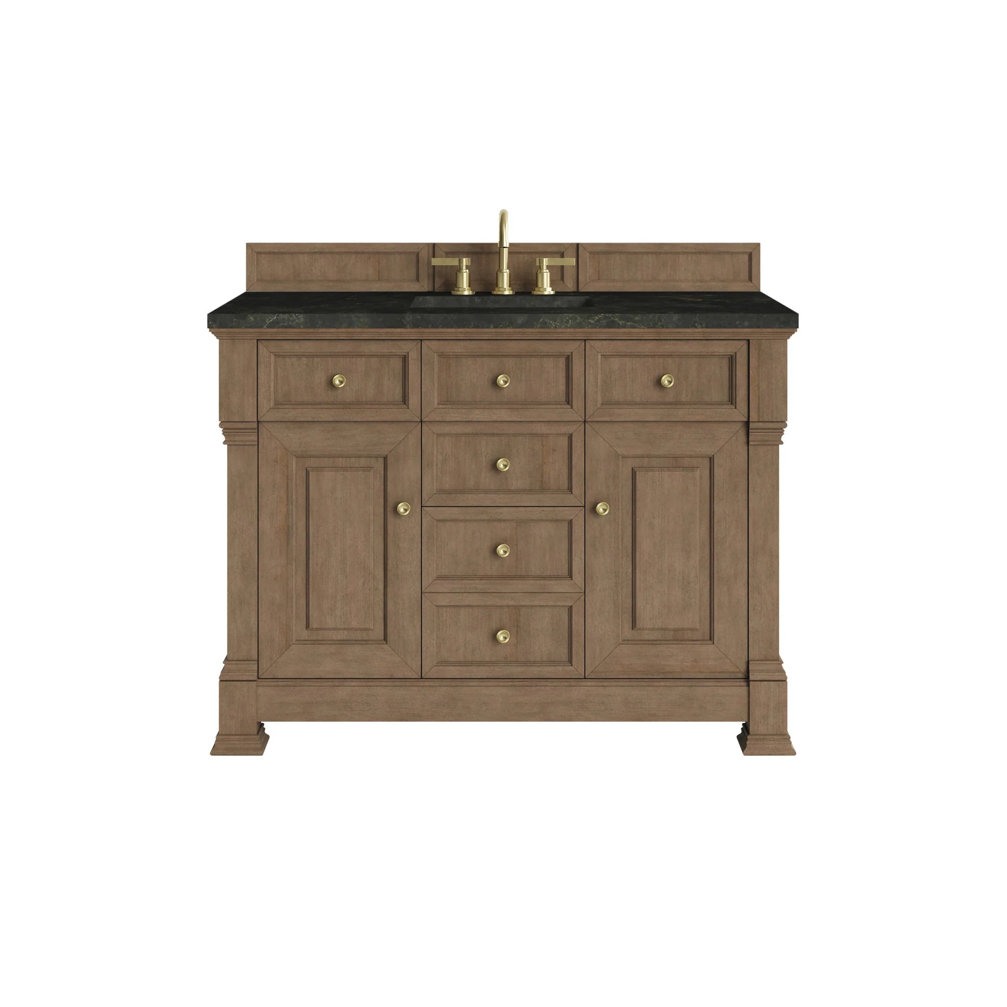 48-brookfield-single-vanity-in-pecan-by-james-martin-vanities-phantome-eclos-zero-silica image