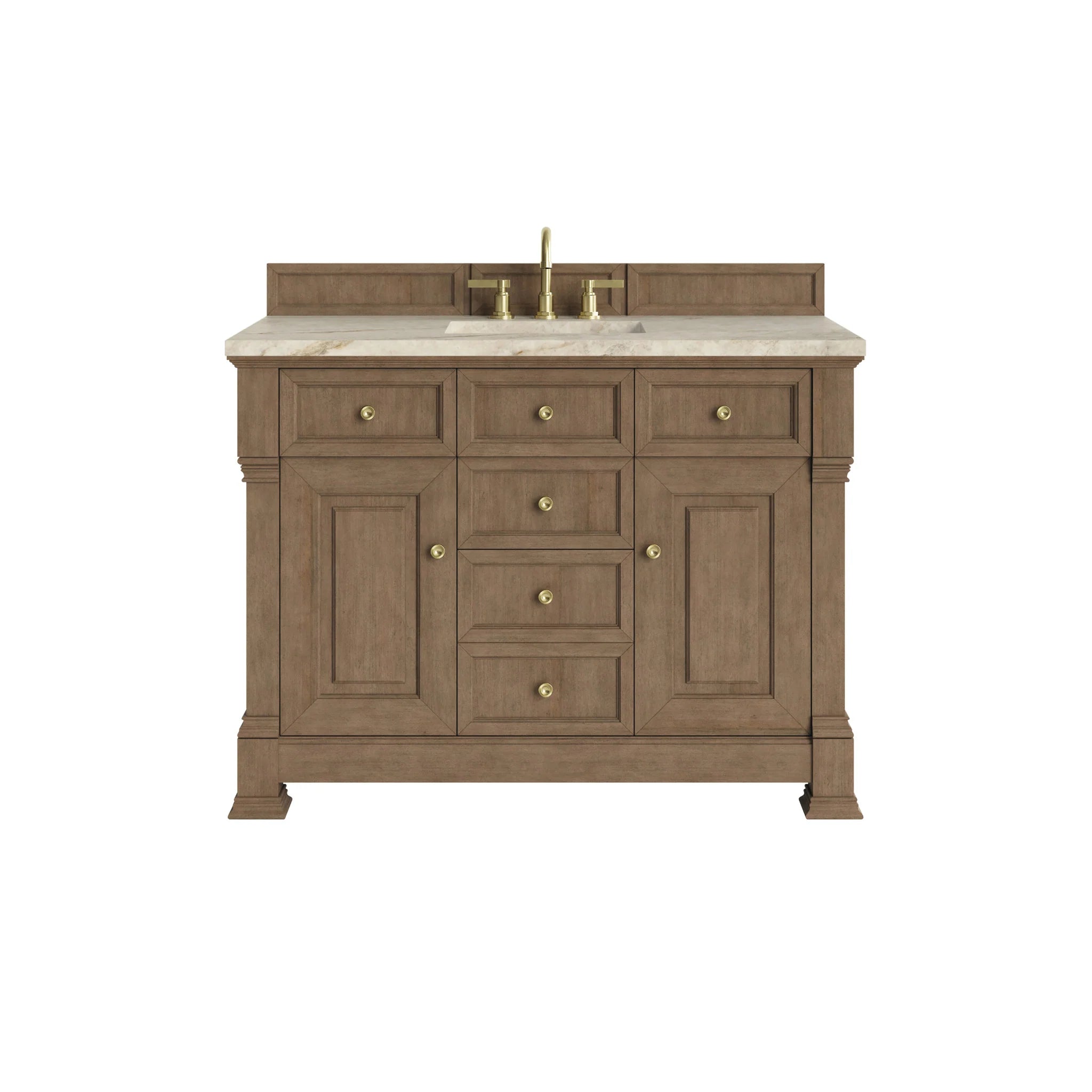 48-brookfield-single-vanity-in-pecan-by-james-martin-vanities-tajnar-eclos-zero-silica image