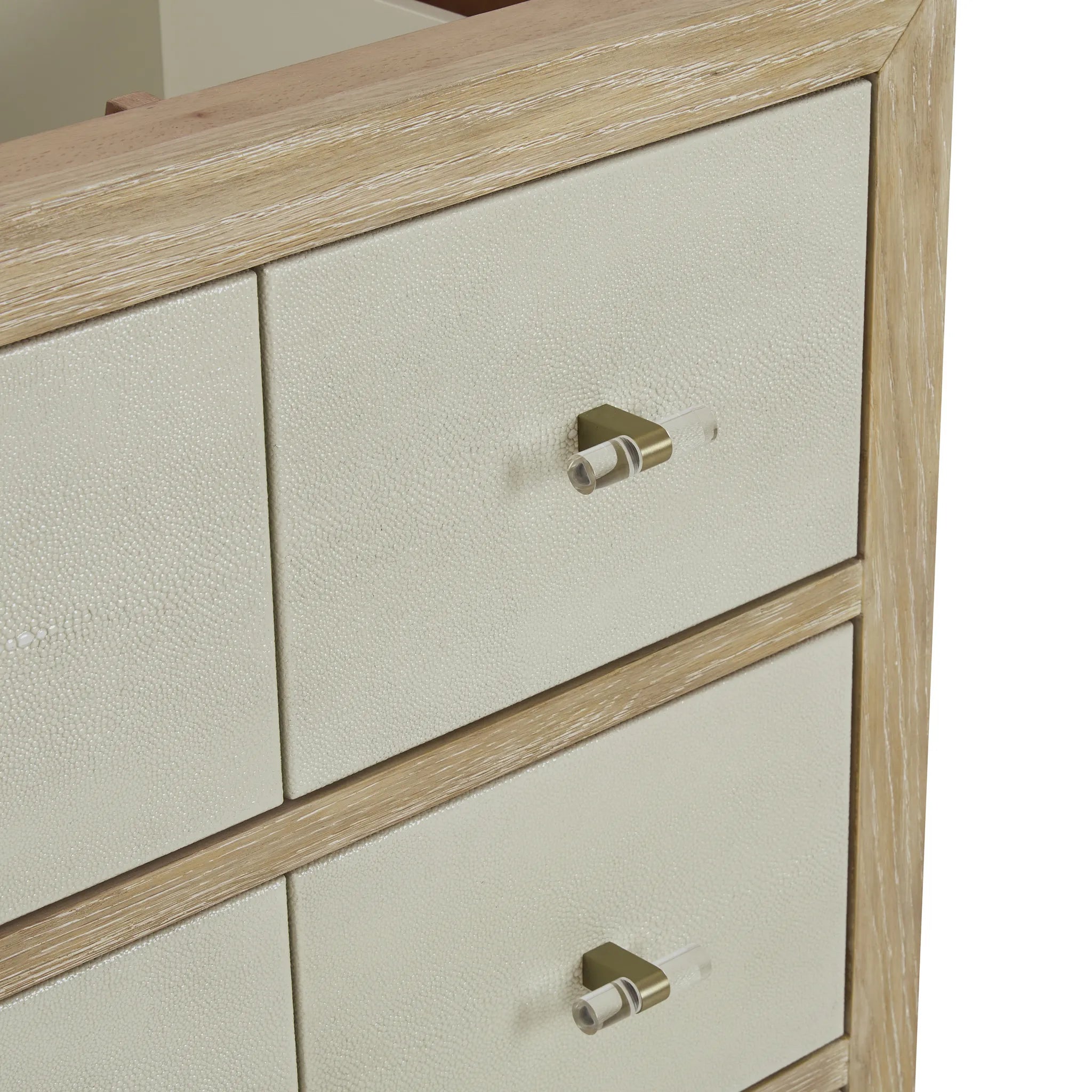 48" Celeste Single Vanity in Sunwashed Oak with Embossed Shagreen-Cabinet Only-Not Available image 5