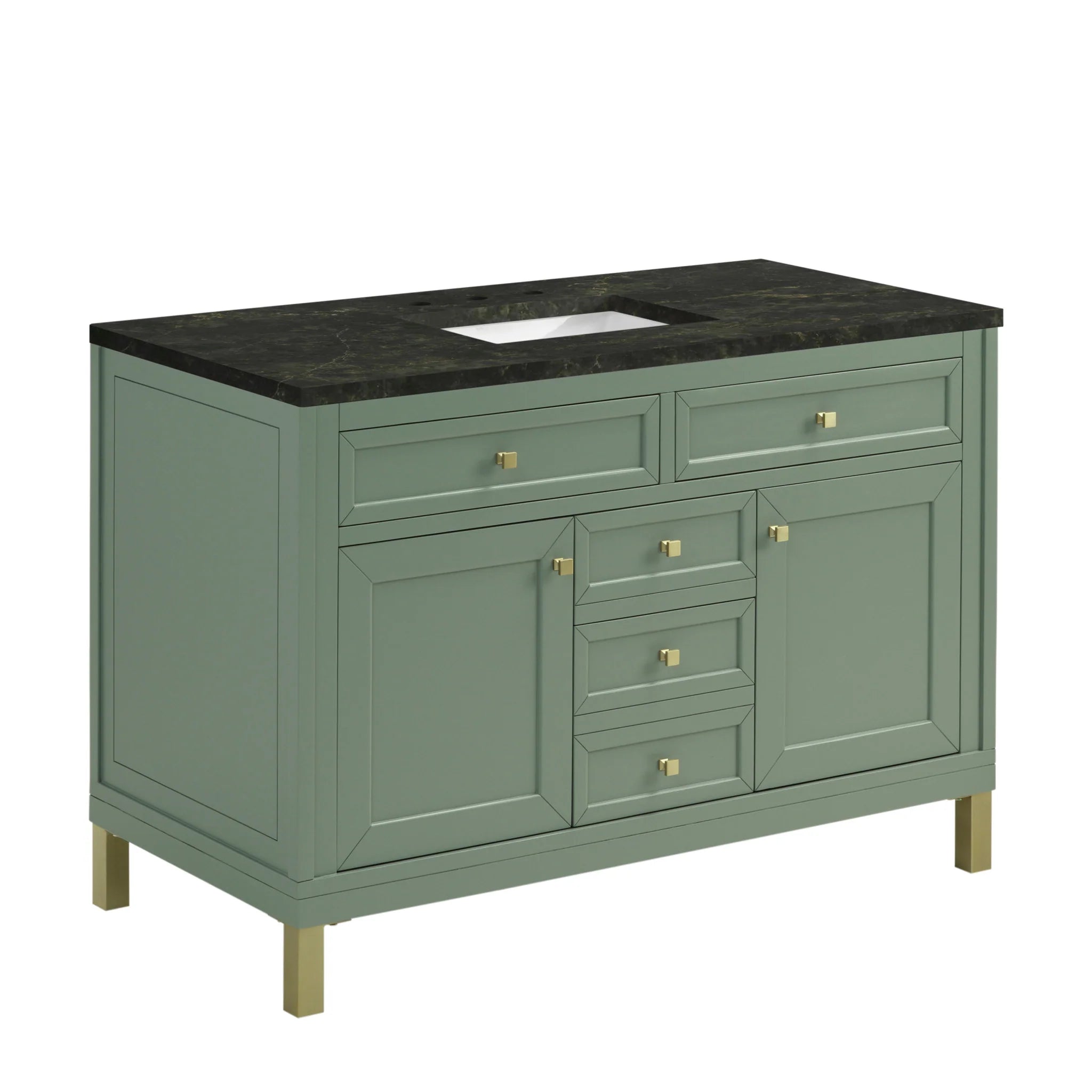 48-chicago-single-vanity-in-smokey-celadon-by-james-martin-vanities-phantome-eclos-zero-silica image 2